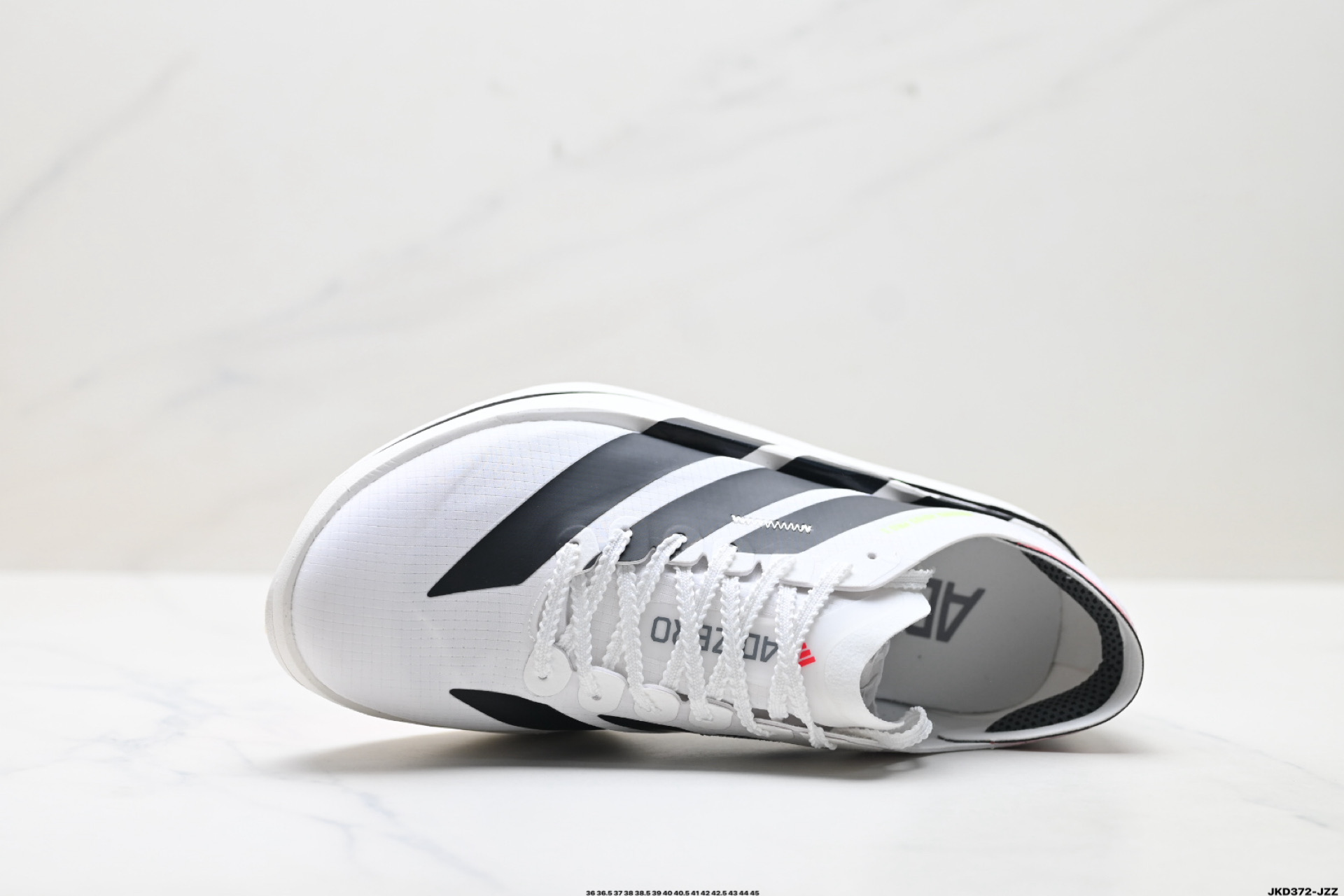 💰180
公司级✅Adidas Adizero Adios 5 阿迪达斯 马拉松飞线贾卡轻质透气休闲运动跑步鞋
采用双层透气网纱 Flywire动态飞线绑缚鞋面材质 内置Zoom小气垫装置 
货号:K18297
尺码:36 36.5 37 38 38.5 39 40 40.5 41 42 42.5 43 44 45
ID:JKD372-JZZ