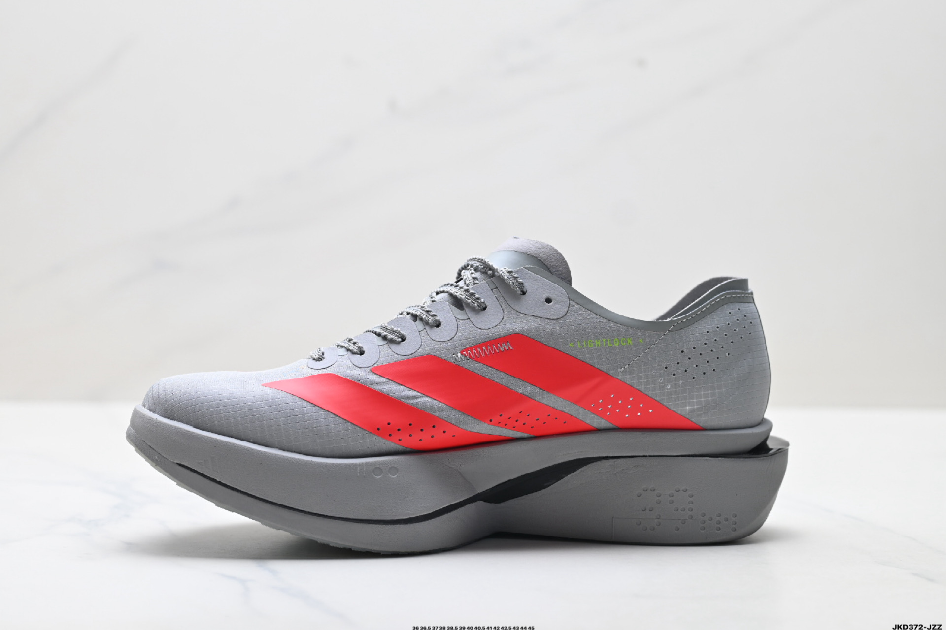 💰180
公司级✅Adidas Adizero Adios 5 阿迪达斯 马拉松飞线贾卡轻质透气休闲运动跑步鞋
采用双层透气网纱 Flywire动态飞线绑缚鞋面材质 内置Zoom小气垫装置 
货号:K18297
尺码:36 36.5 37 38 38.5 39 40 40.5 41 42 42.5 43 44 45
ID:JKD372-JZZ