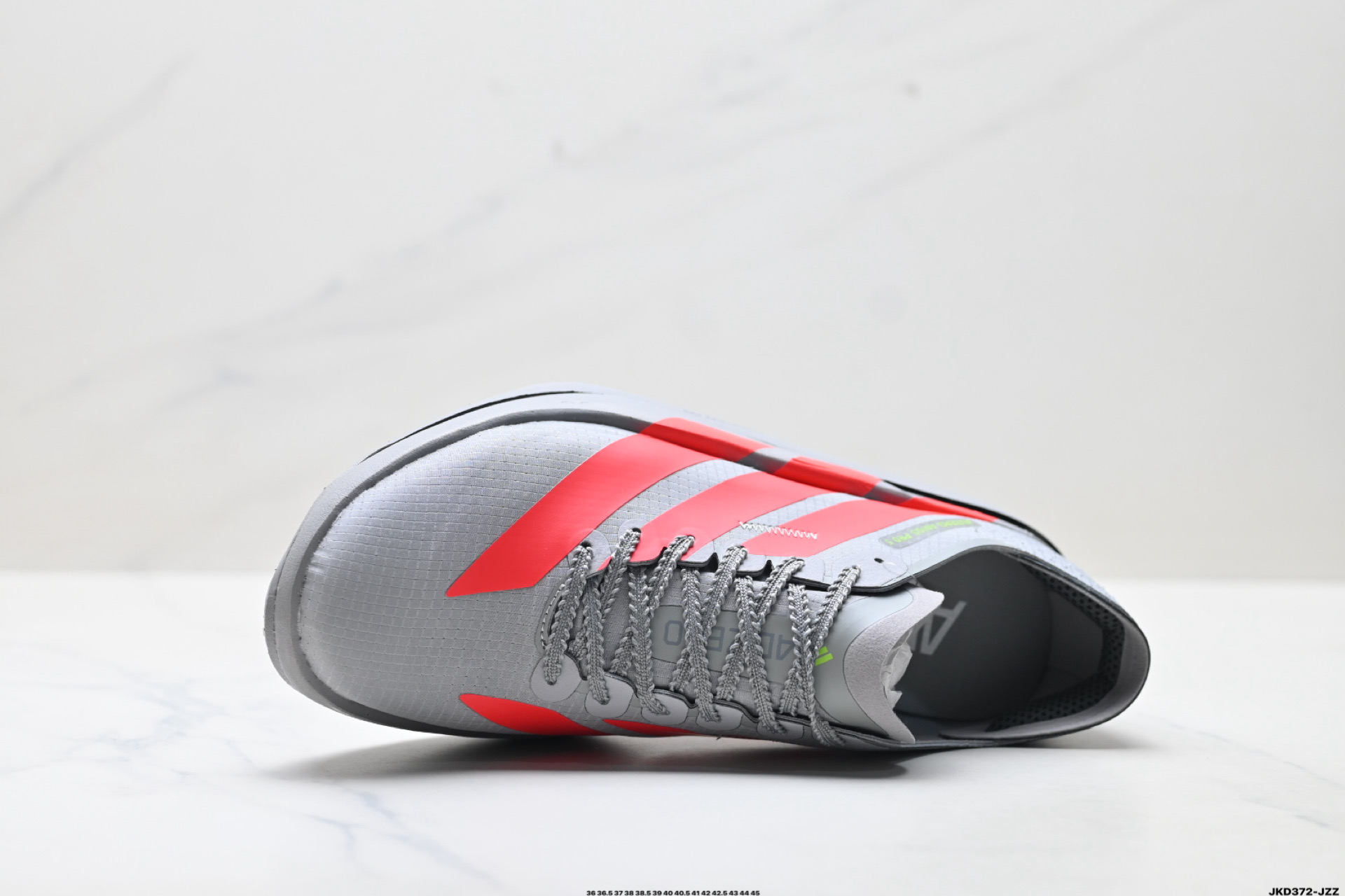 💰180
公司级✅Adidas Adizero Adios 5 阿迪达斯 马拉松飞线贾卡轻质透气休闲运动跑步鞋
采用双层透气网纱 Flywire动态飞线绑缚鞋面材质 内置Zoom小气垫装置 
货号:K18297
尺码:36 36.5 37 38 38.5 39 40 40.5 41 42 42.5 43 44 45
ID:JKD372-JZZ