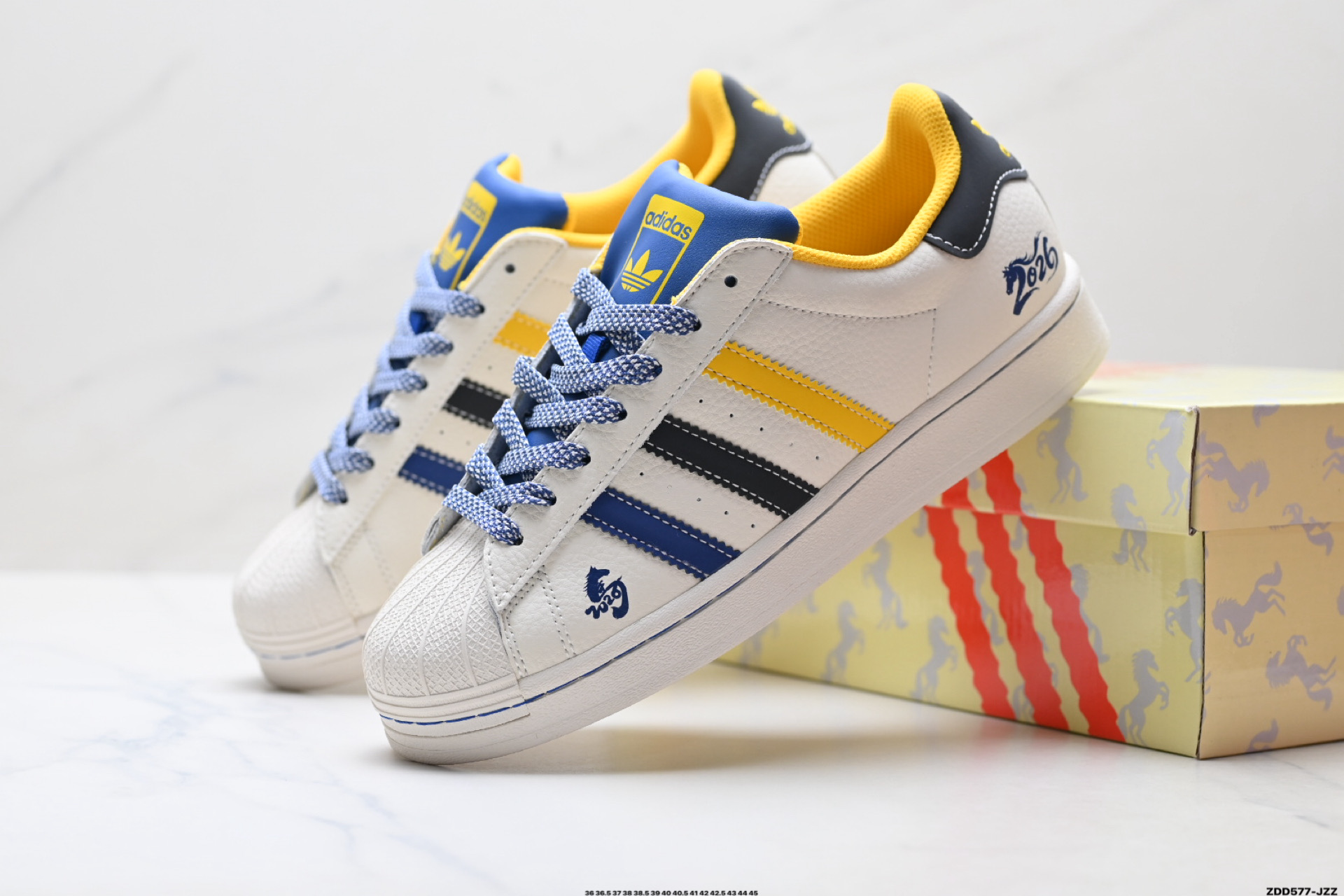 Adidas Originals Superstar 阿迪达斯 三叶草 贝壳头’DIY’系列低帮经典百搭休闲运动板鞋 SD6830