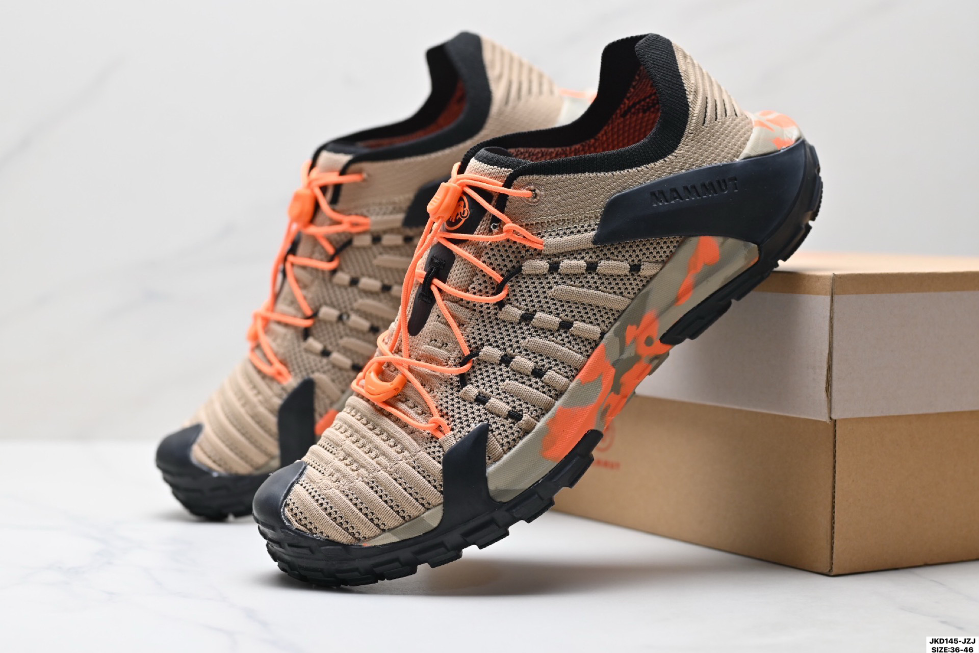 MAMMUT猛犸象 Hueco Knit II Low舒适百搭 防滑耐磨 低帮休闲鞋 3020-06460