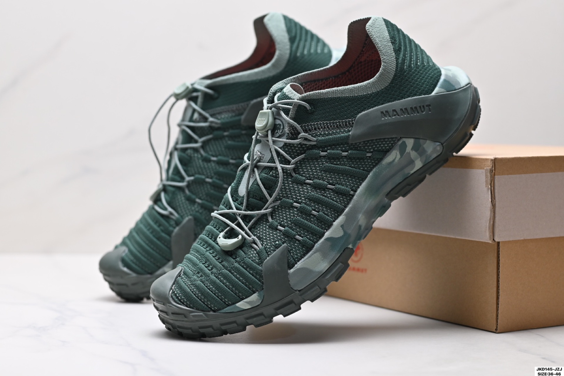 MAMMUT猛犸象 Hueco Knit II Low舒适百搭 防滑耐磨 低帮休闲鞋 3020-06460