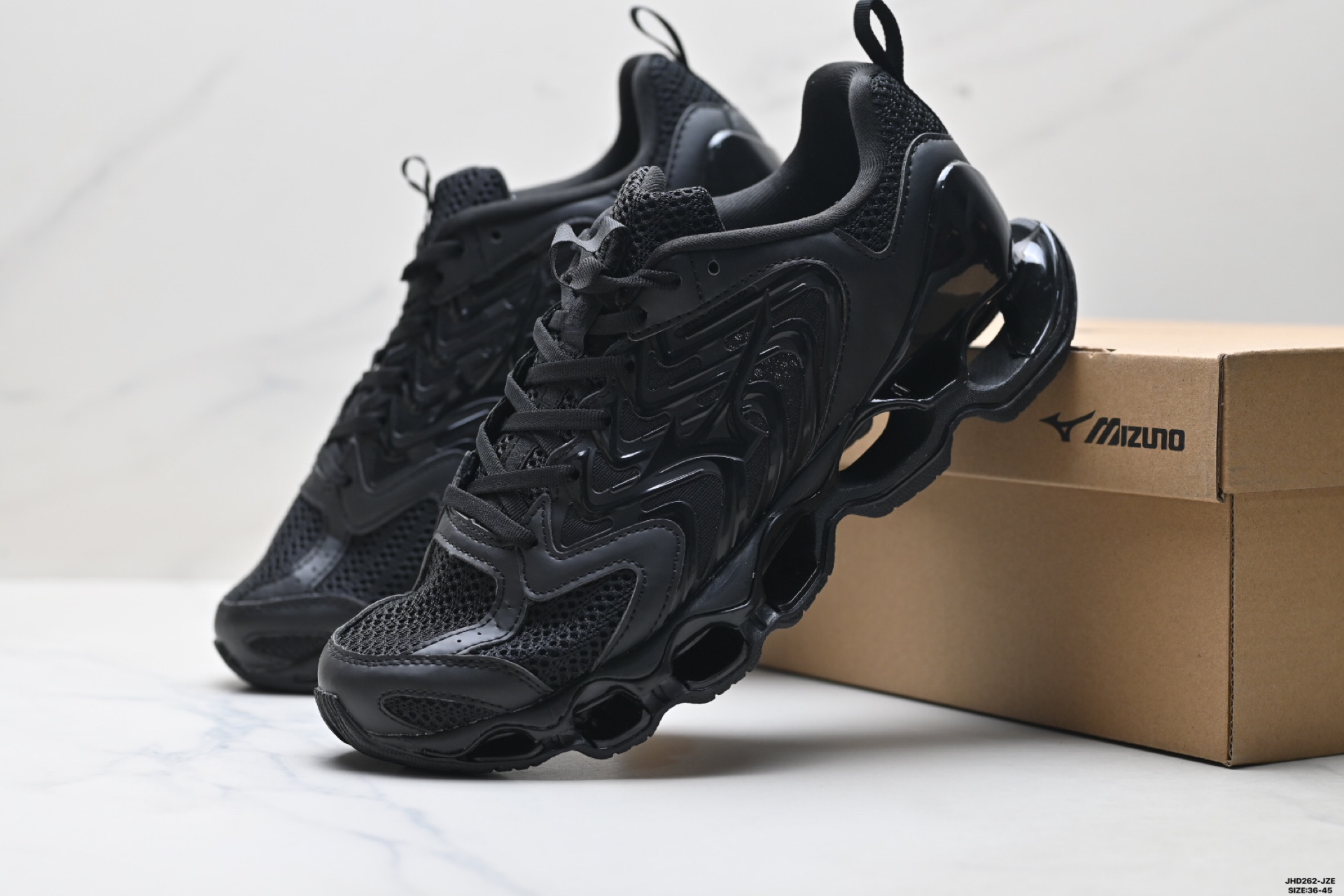 Mizuno美津浓 Wave Prophecy 14S 舒适百搭 潮流耐磨 轻便低帮跑步鞋 J1GC25