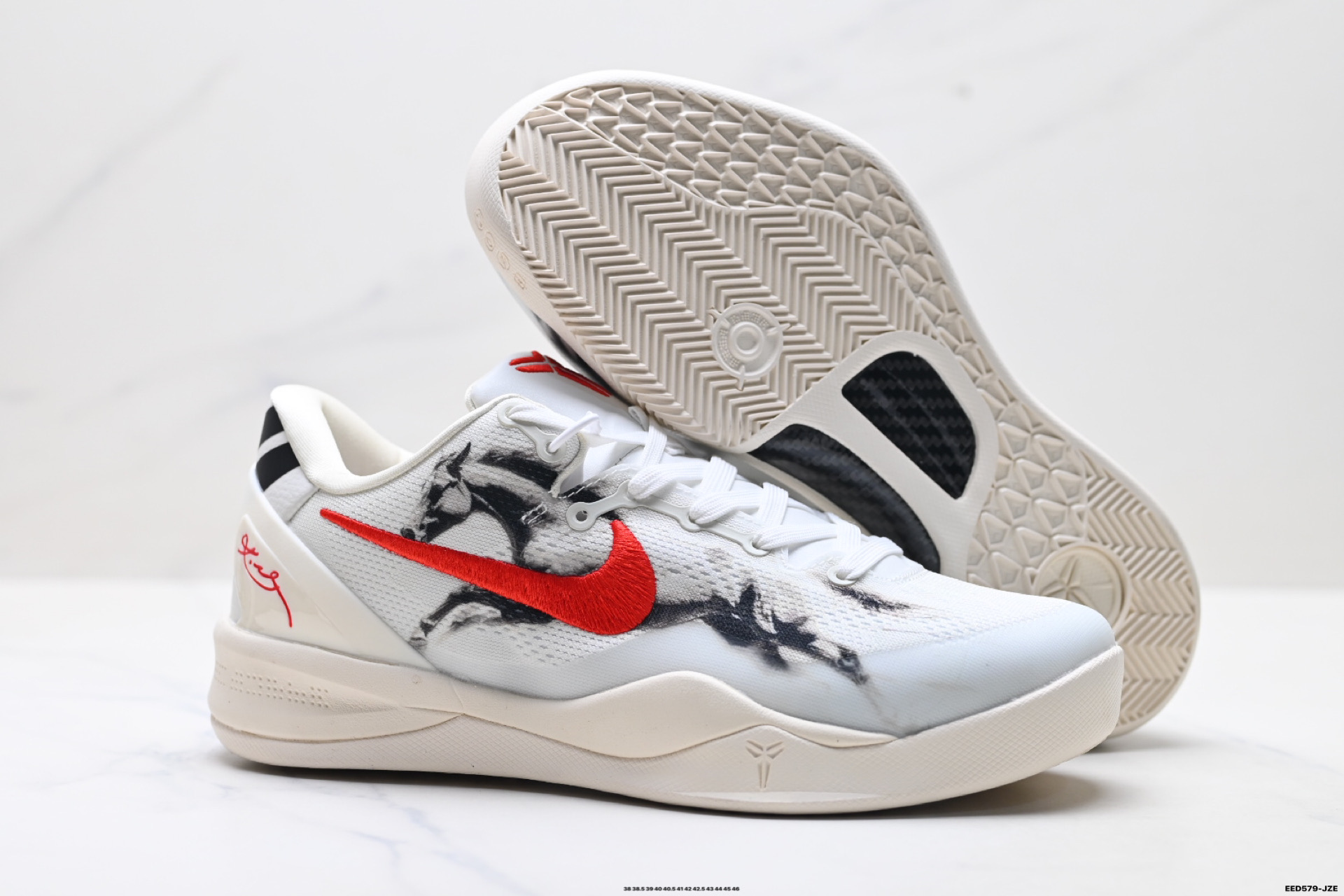 纯原Nike Zoom Kobe VIII 马年限定 CNY新年款 耐克 科比8代系列 低帮复刻实战运动低帮文化篮球鞋 HF2793-002