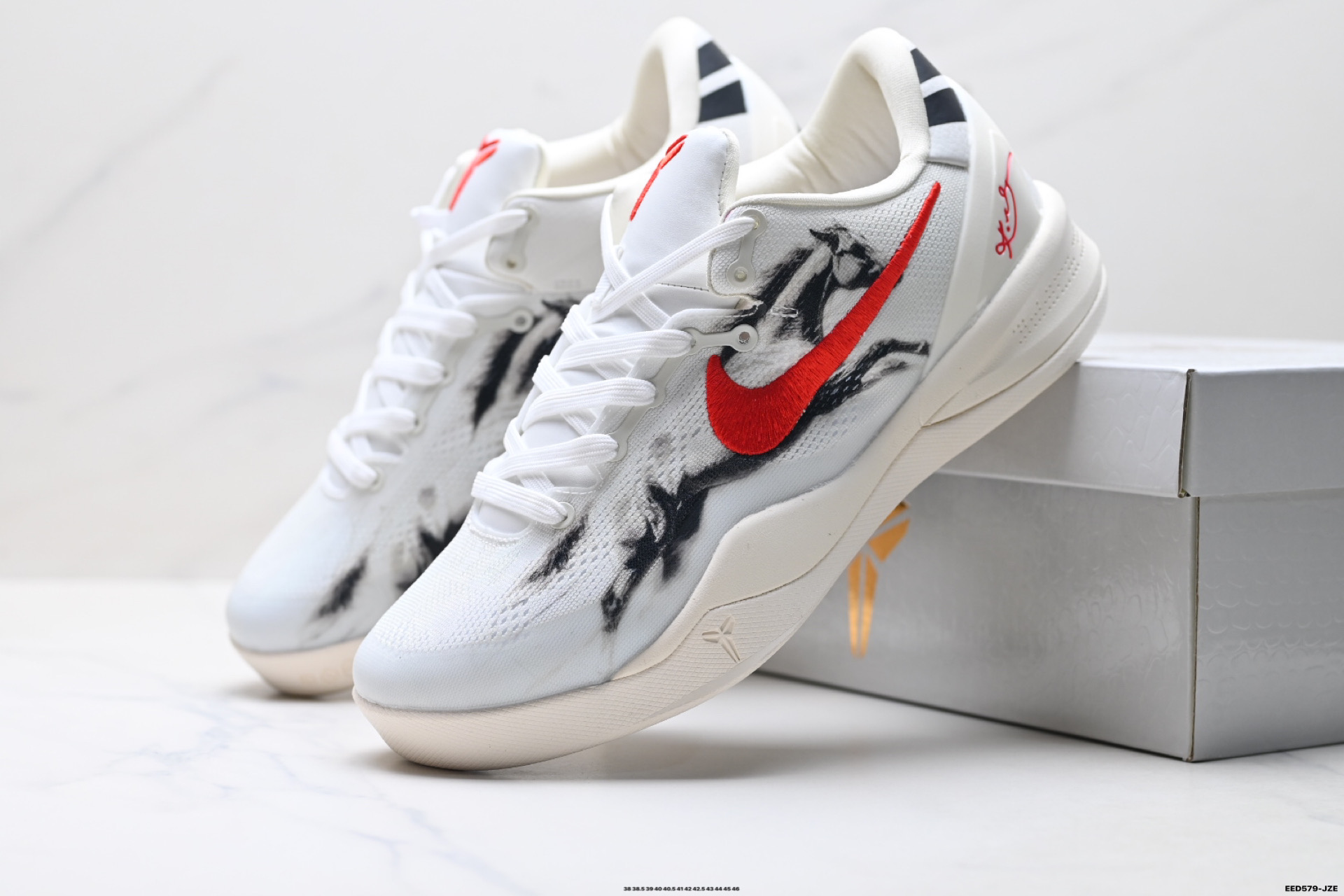 纯原Nike Zoom Kobe VIII 马年限定 CNY新年款 耐克 科比8代系列 低帮复刻实战运动低帮文化篮球鞋 HF2793-002