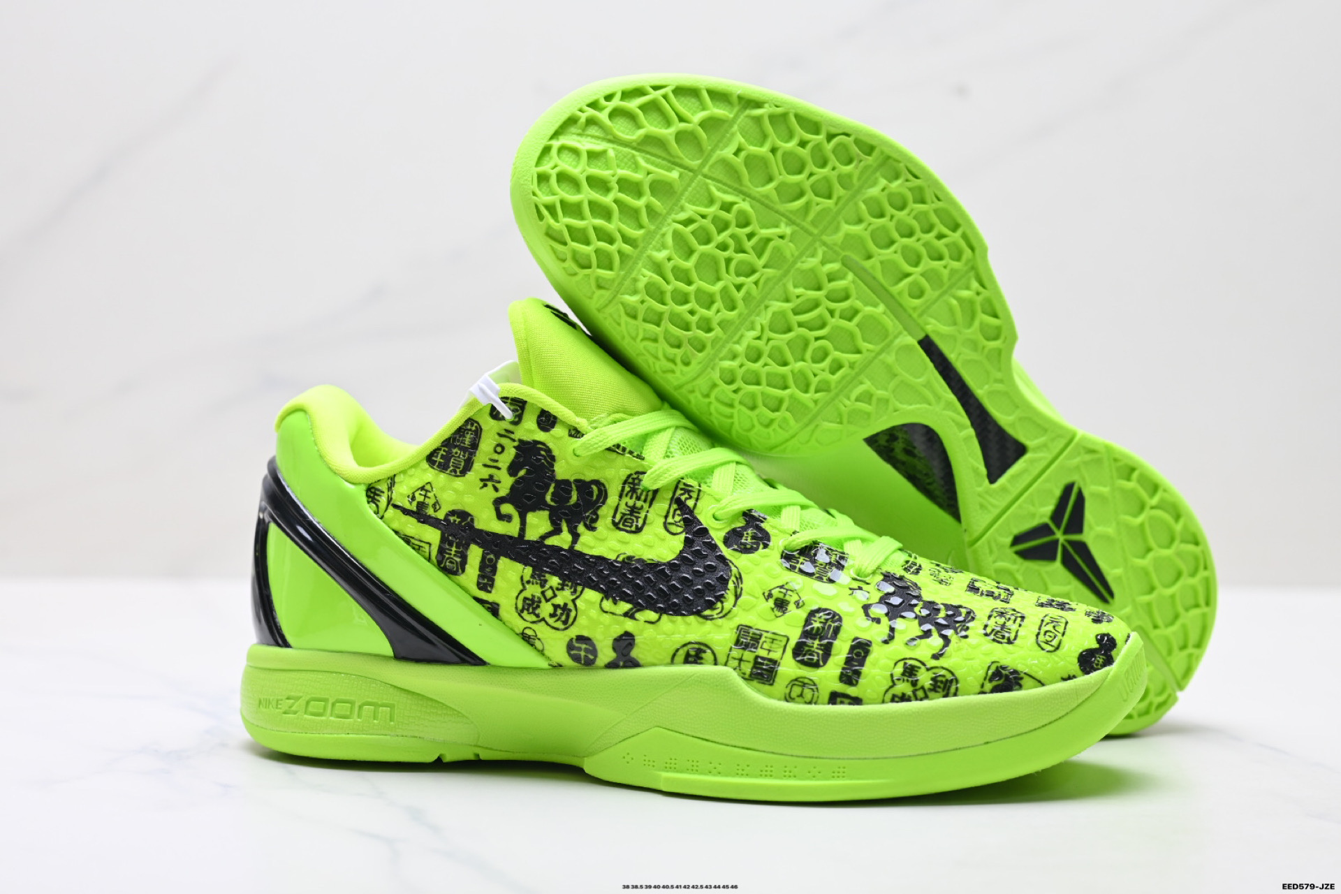 纯原Nike Zoom Kobe VIII 马年限定 CNY新年款 耐克 科比8代系列 低帮复刻实战运动低帮文化篮球鞋 HF2793-002