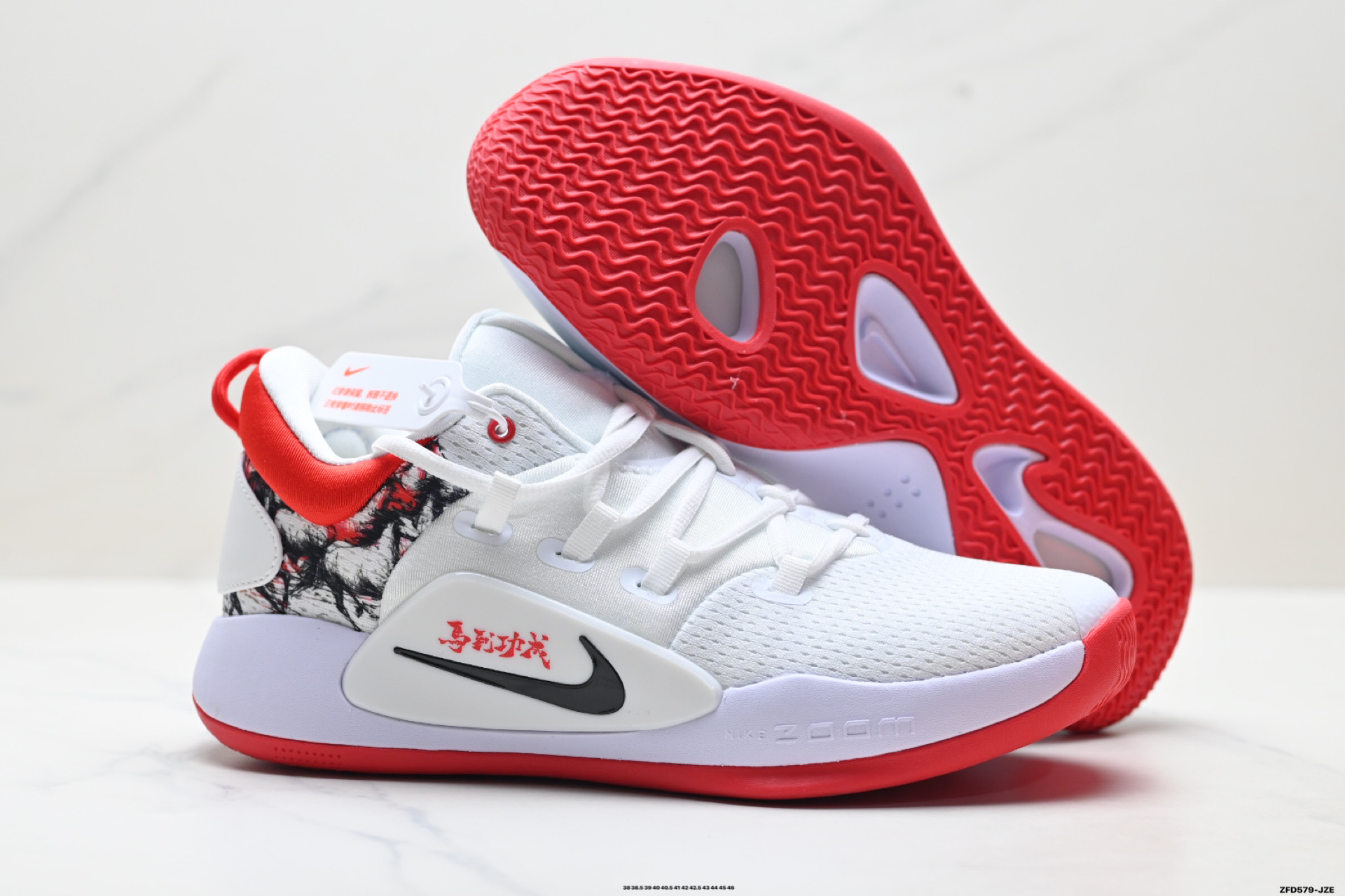 纯原Nike Hyperdunk X Low 马年限定 CNY新年款 耐克 低帮 缓震 实战篮球鞋 AR0465-006