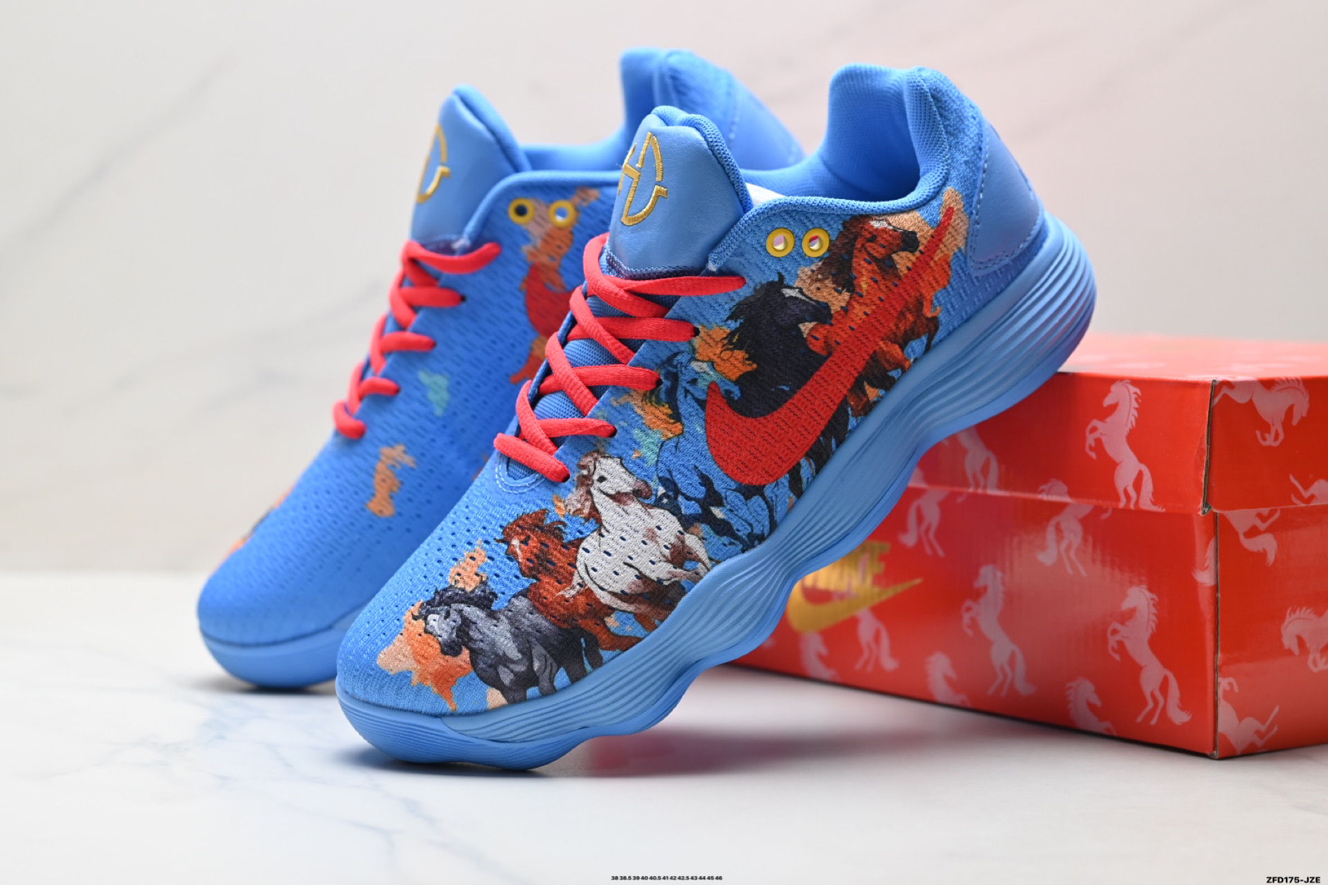 纯原Nike Hyperdunk 2017 Low 马年限定 CNY新年款 耐克 低帮 缓震 实战篮球鞋 897637-012