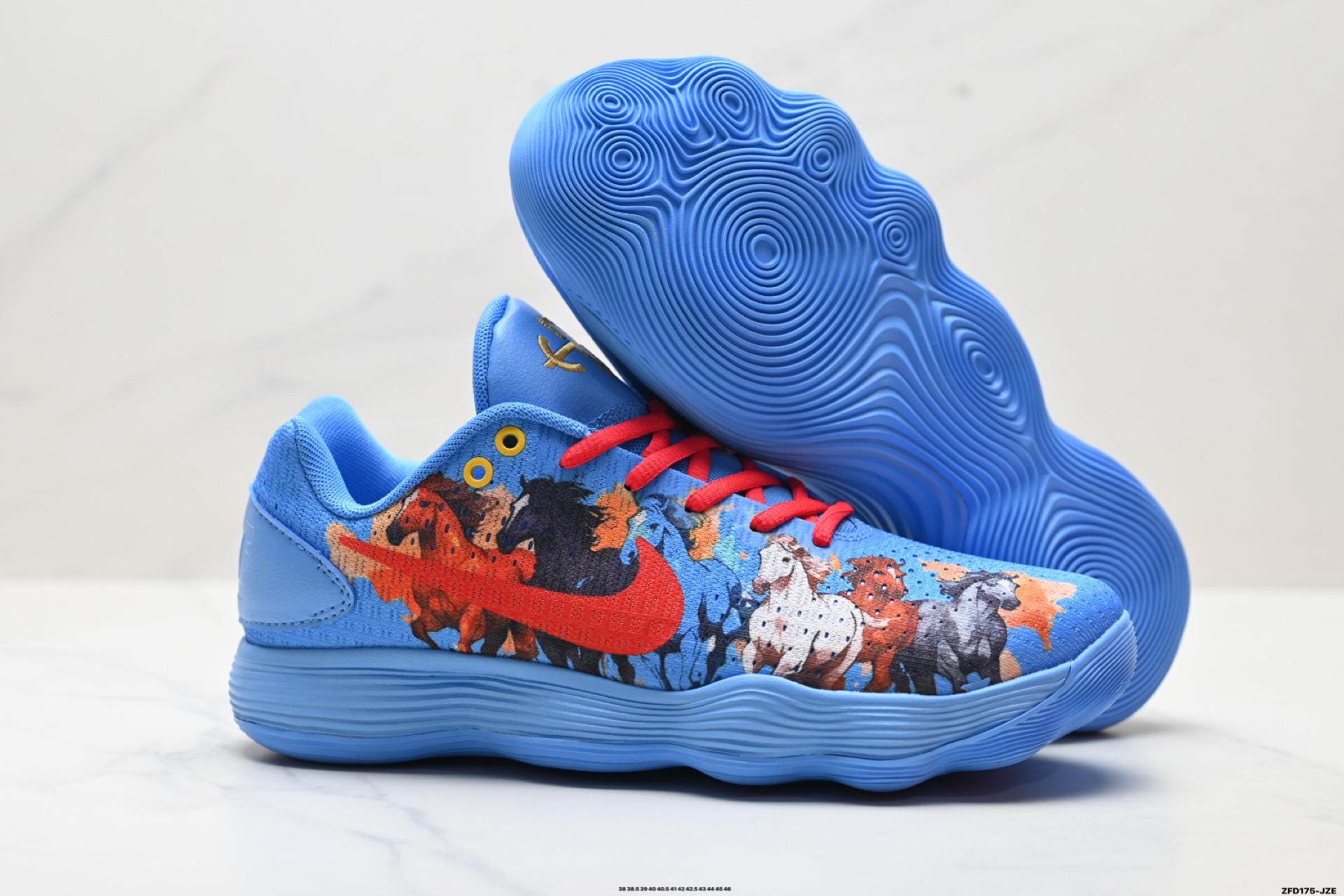 纯原Nike Hyperdunk 2017 Low 马年限定 CNY新年款 耐克 低帮 缓震 实战篮球鞋 897637-012