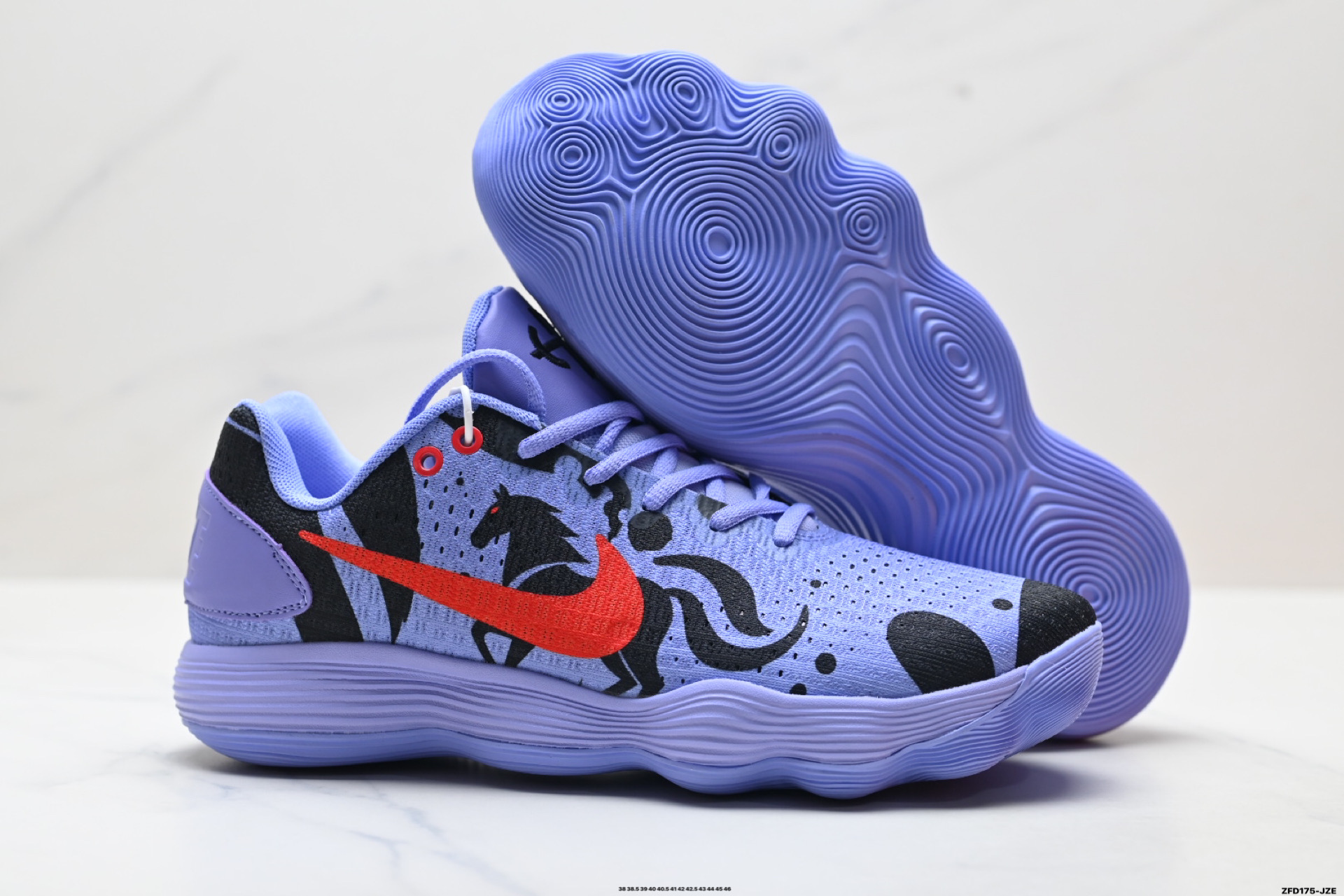 纯原Nike Hyperdunk 2017 Low 马年限定 CNY新年款 耐克 低帮 缓震 实战篮球鞋 897637-012