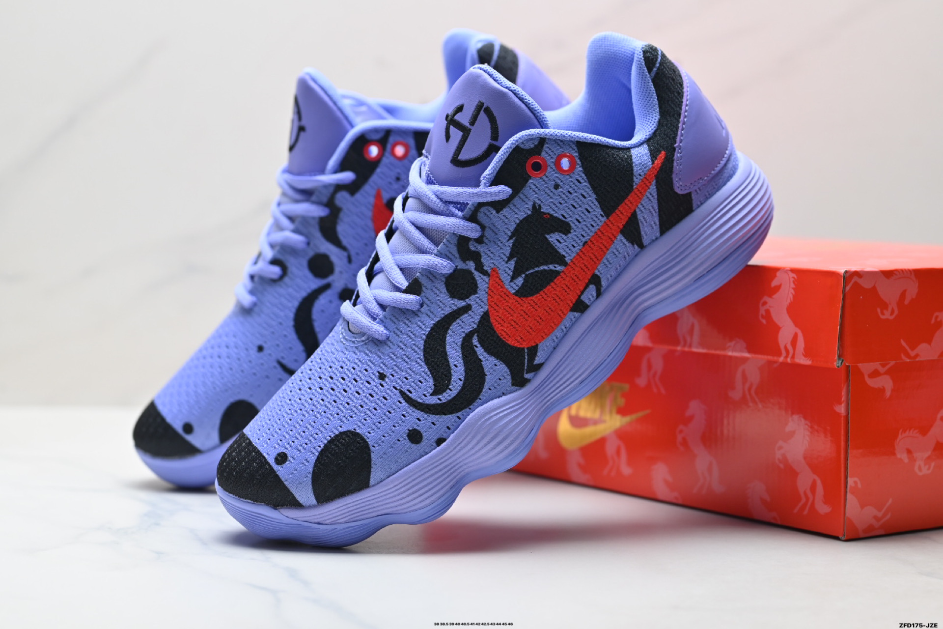 纯原Nike Hyperdunk 2017 Low 马年限定 CNY新年款 耐克 低帮 缓震 实战篮球鞋 897637-012