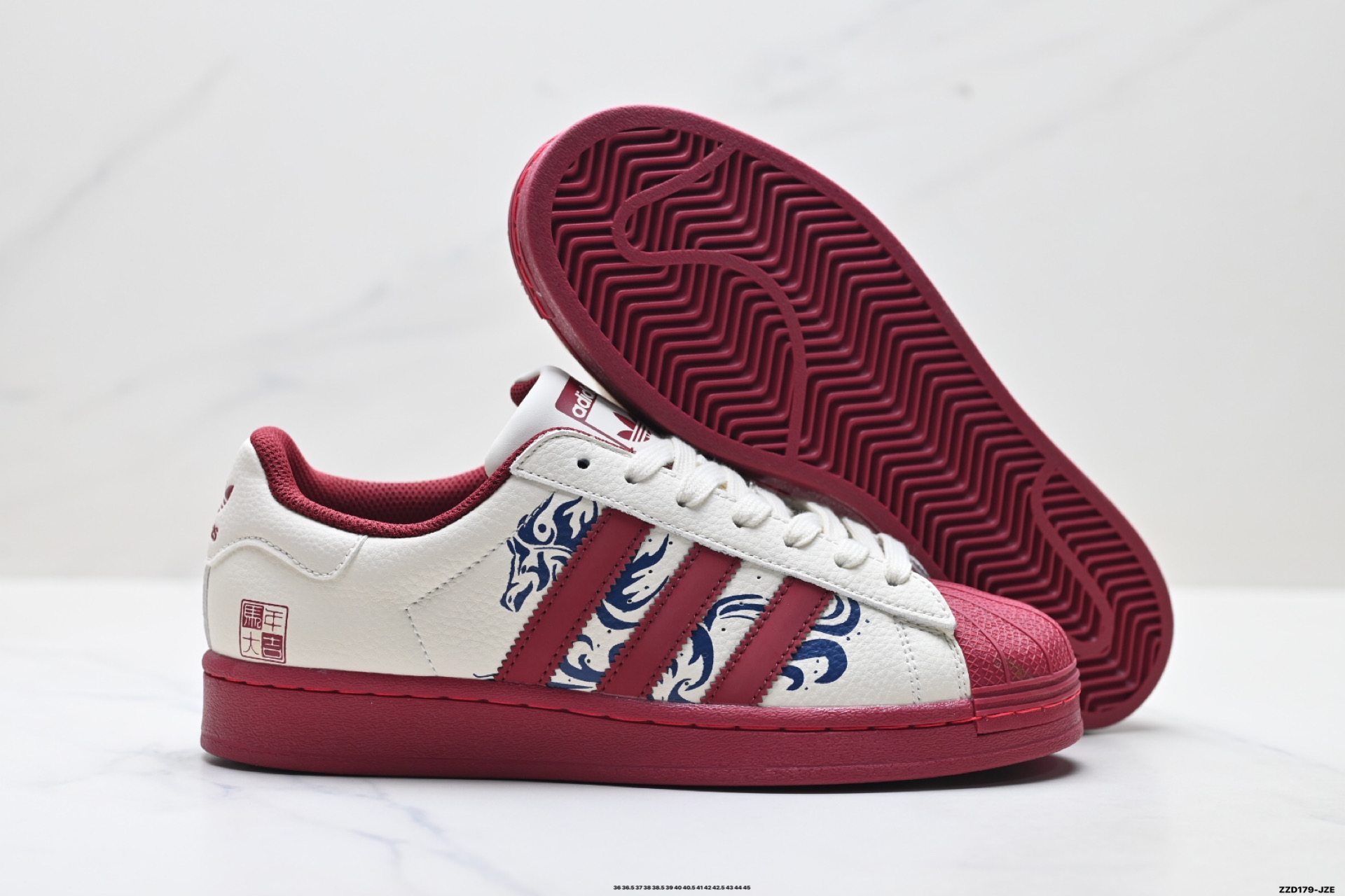 Adidas Originals Superstar 阿迪达斯 三叶草 贝壳头’DIY’系列低帮经典百搭休闲运动板鞋 JY8927