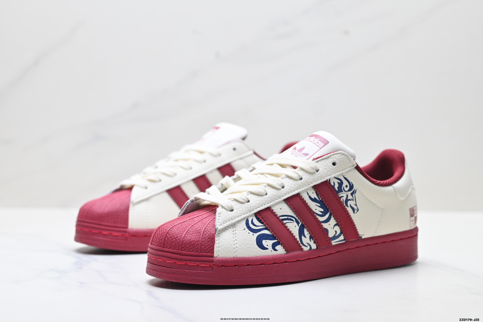 Adidas Originals Superstar 阿迪达斯 三叶草 贝壳头’DIY’系列低帮经典百搭休闲运动板鞋 JY8927