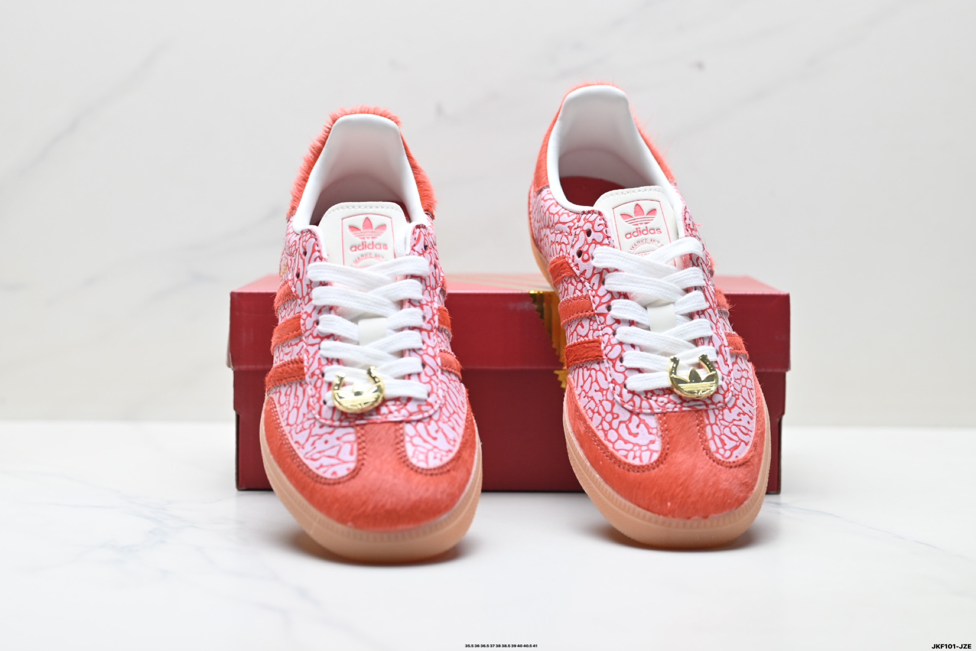 Adidas Originals Samba 阿迪达斯三叶草 桑巴舞系列绅士德训足球风百搭低帮休闲运动板鞋 JR8743