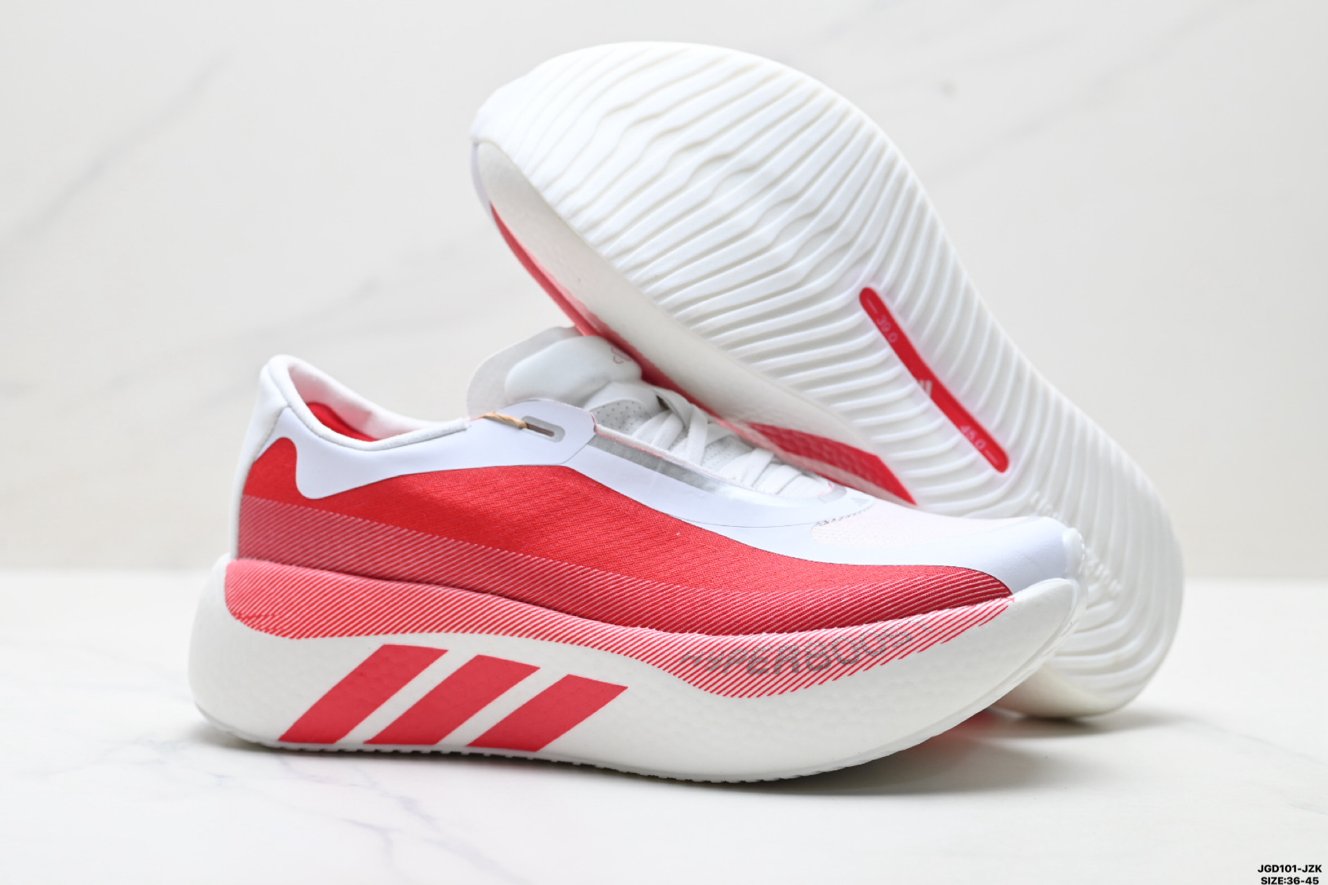 Adidas Hyperboost EDGE 阿迪达斯 耐磨缓震 Boost 爆米花 休闲运动跑鞋 KI1913