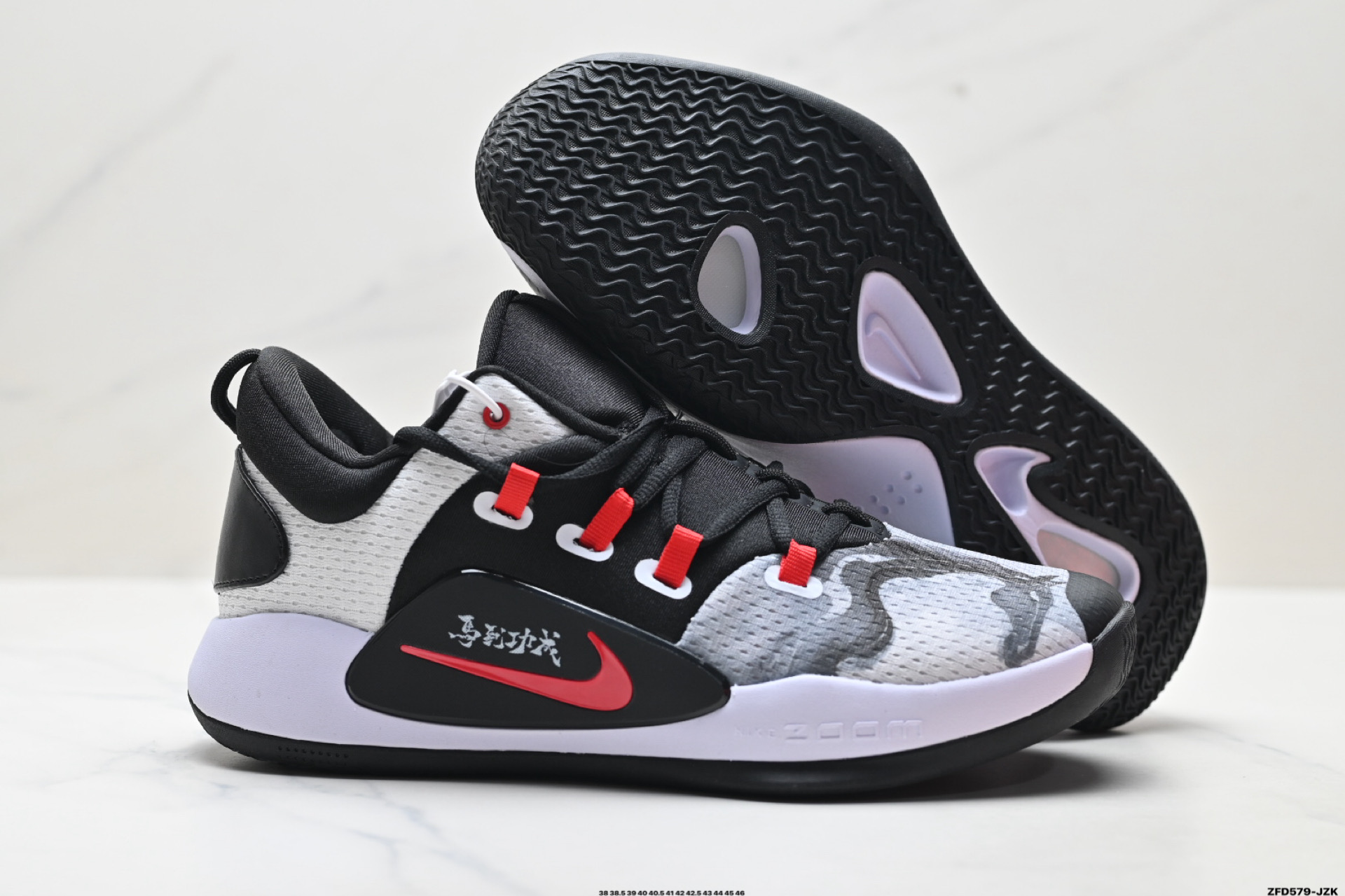 纯原Nike Hyperdunk X Low 马年限定 CNY新年款 耐克 低帮 缓震 实战篮球鞋 AR0465-001
