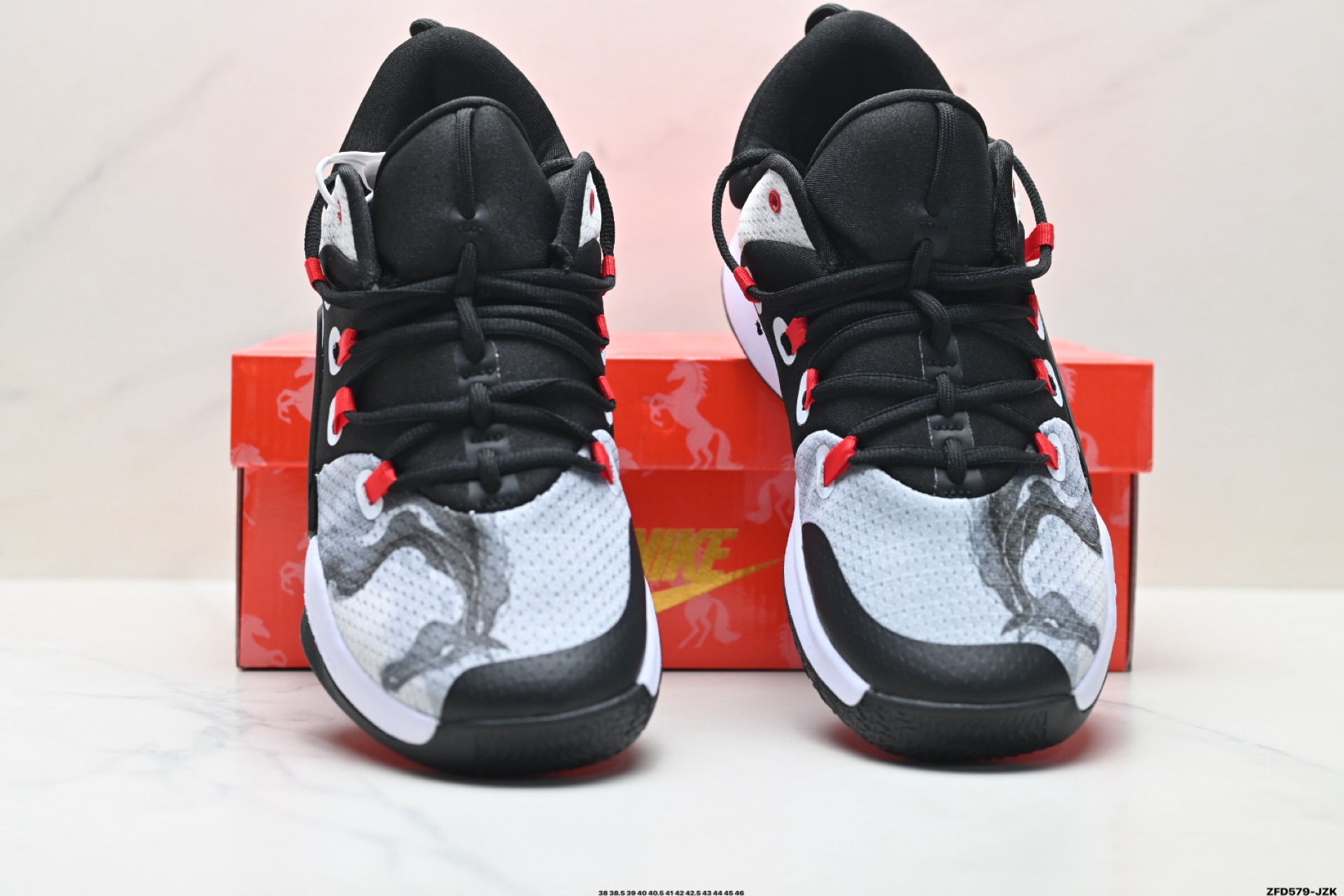 纯原Nike Hyperdunk X Low 马年限定 CNY新年款 耐克 低帮 缓震 实战篮球鞋 AR0465-001