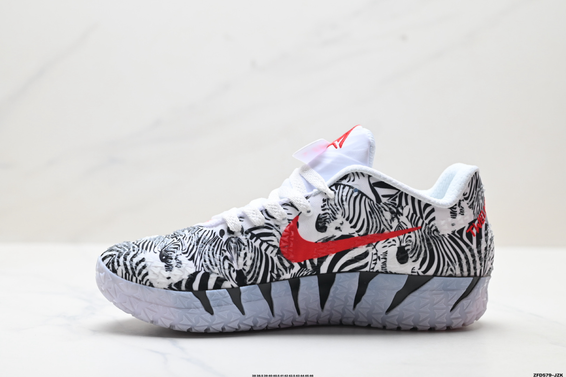 纯原Nike JA 3 莫兰特3代 马年限定 CNY新年款 耐克时尚百搭 耐磨透气 低帮篮球鞋 HF2794-004