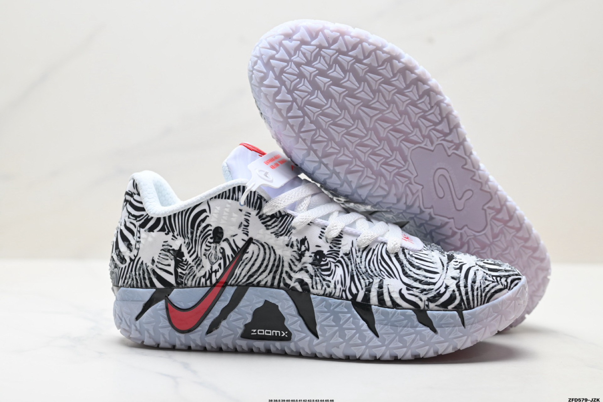 纯原Nike JA 3 莫兰特3代 马年限定 CNY新年款 耐克时尚百搭 耐磨透气 低帮篮球鞋 HF2794-004