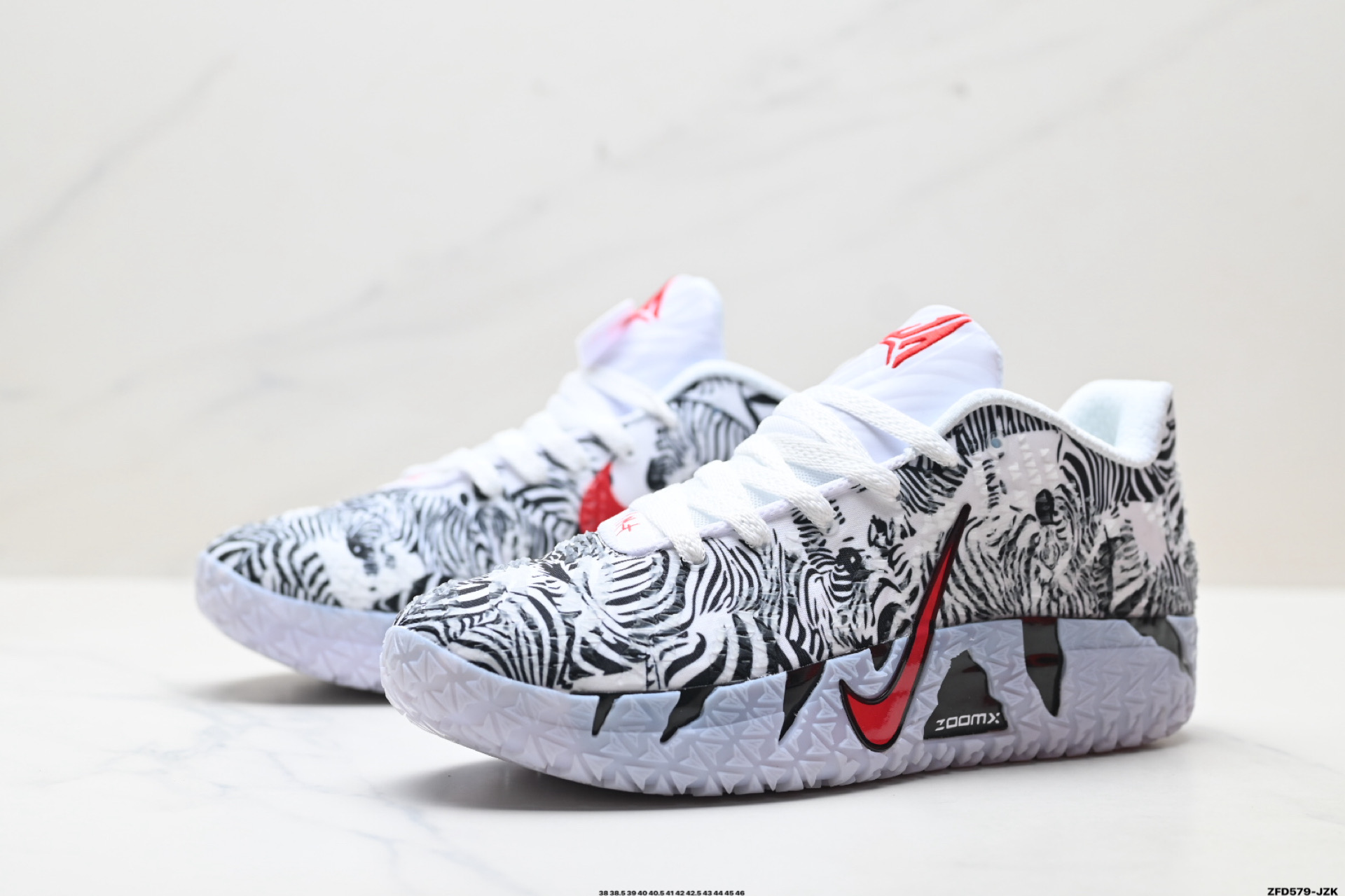 纯原Nike JA 3 莫兰特3代 马年限定 CNY新年款 耐克时尚百搭 耐磨透气 低帮篮球鞋 HF2794-004