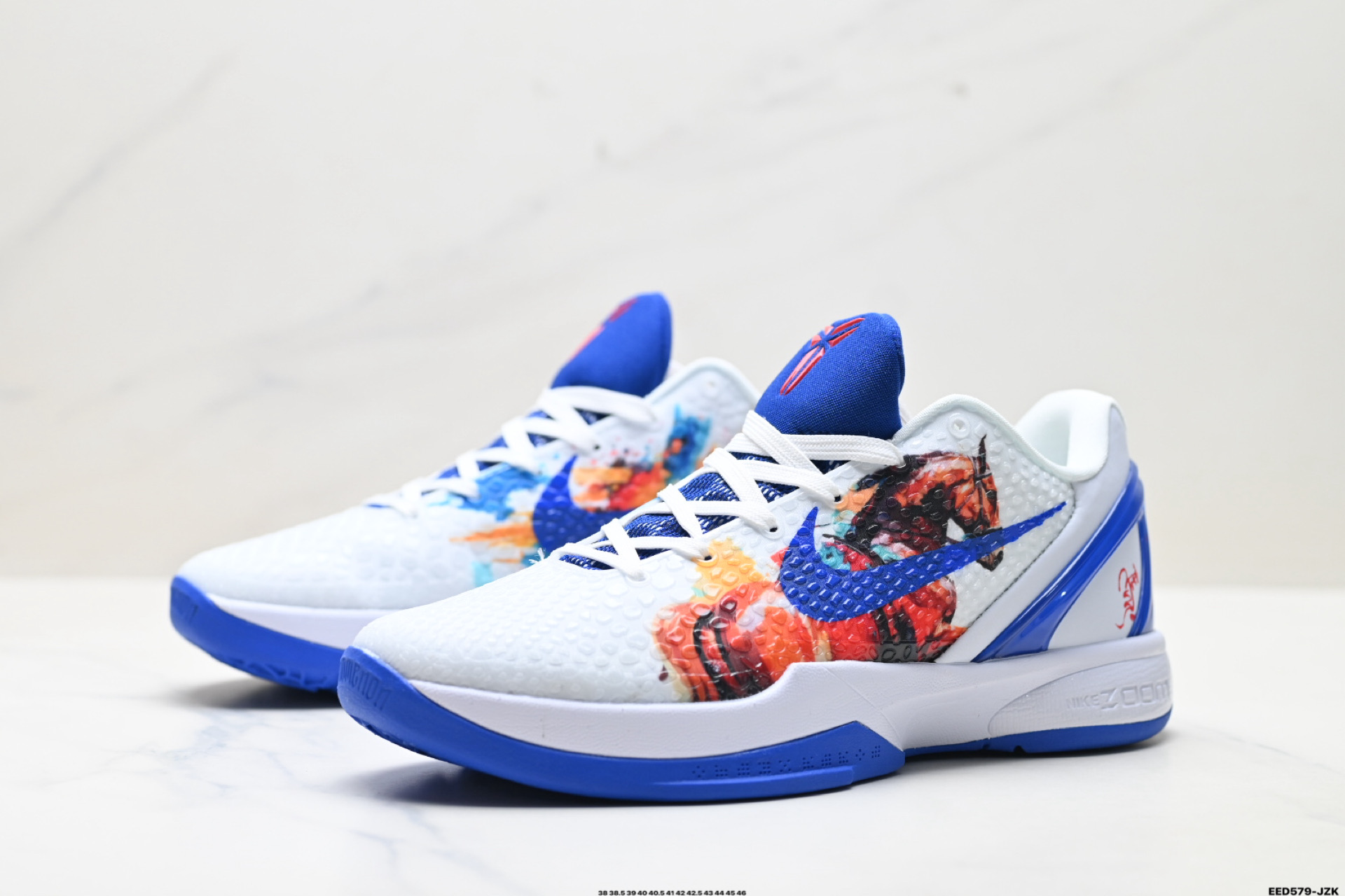 纯原Nike Zoom Kobe VI 马年限定 CNY新年款 耐克 科比6代系列 低帮复刻实战运动低帮文化篮球鞋 CW2190-035