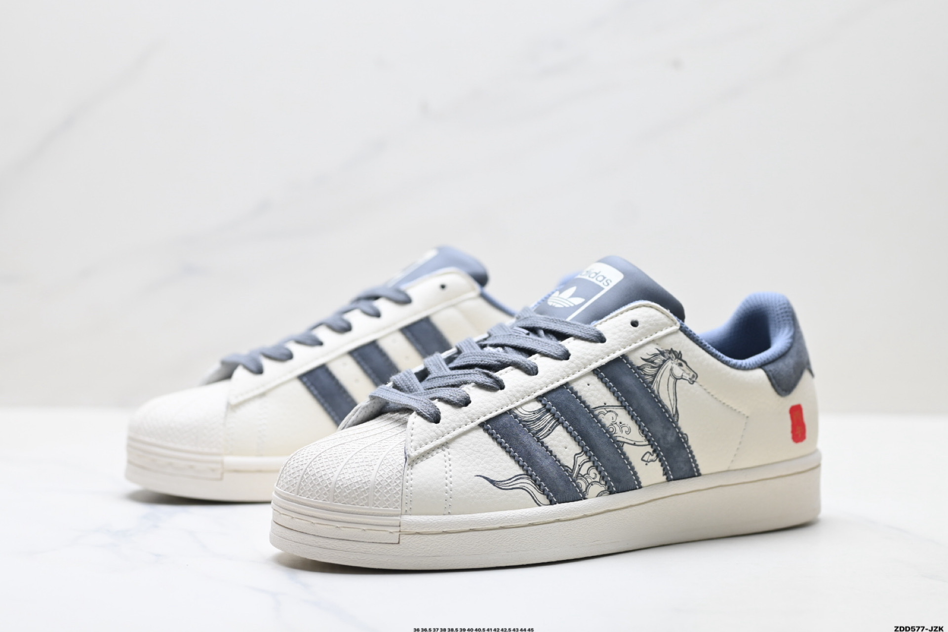 Adidas Originals Superstar 阿迪达斯 三叶草 贝壳头’DIY’系列低帮经典百搭休闲运动板鞋 SD6828