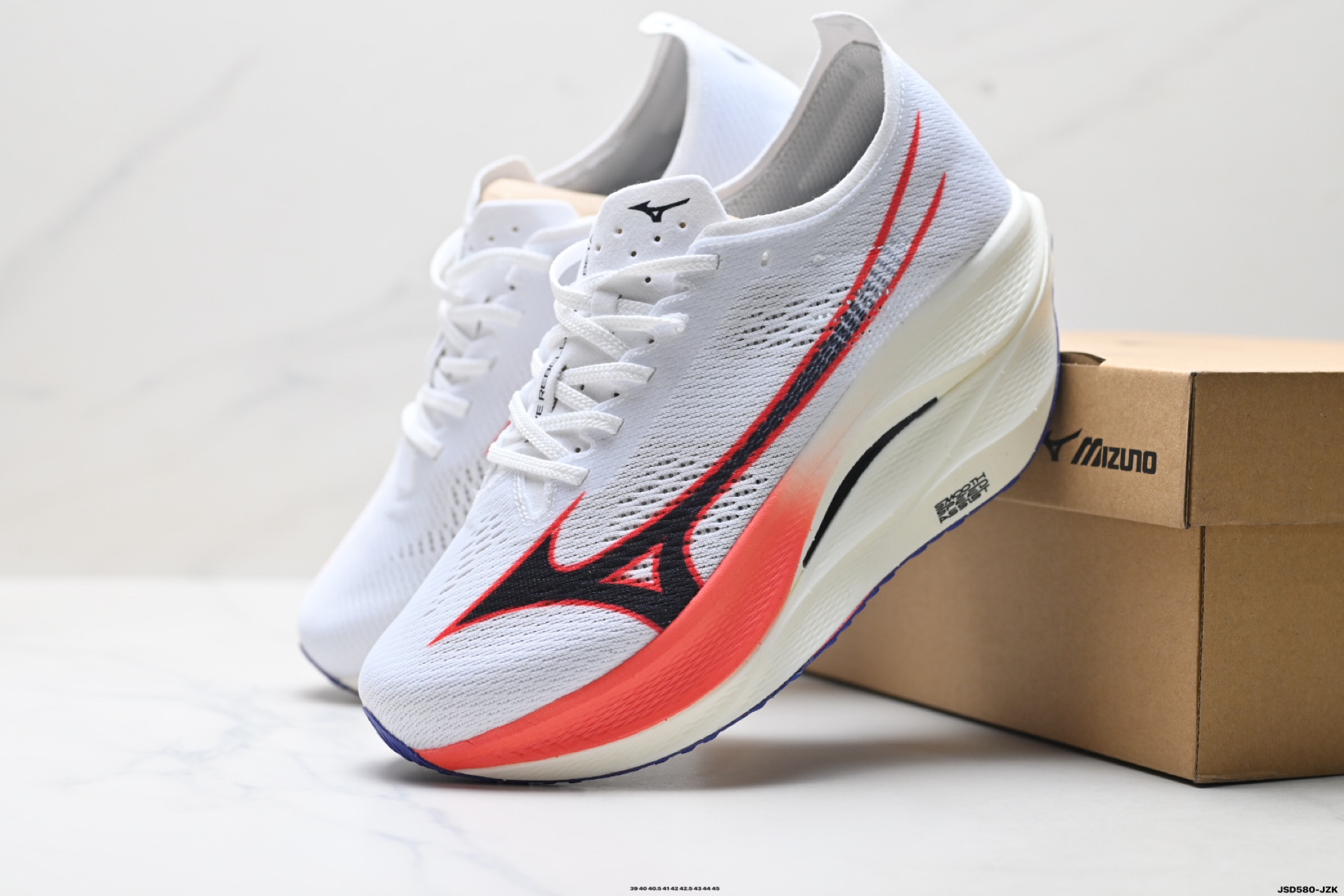 Mizuno Wave Rebellion Pro 2 美津浓 舒适防滑耐磨 低帮跑步鞋 U1GD25