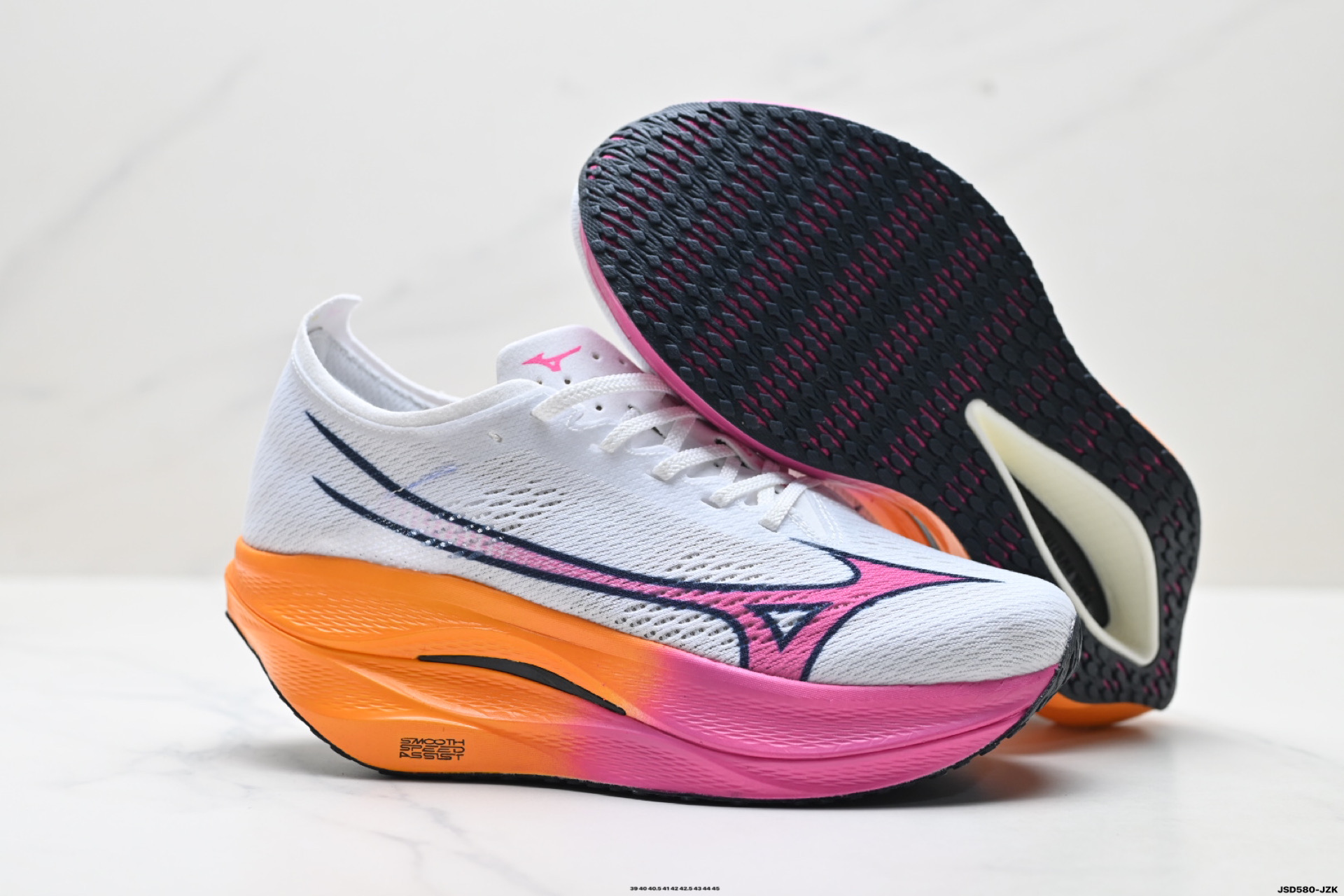 Mizuno Wave Rebellion Pro 2 美津浓 舒适防滑耐磨 低帮跑步鞋 U1GD25