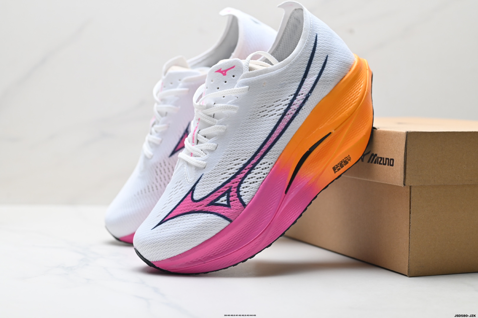 Mizuno Wave Rebellion Pro 2 美津浓 舒适防滑耐磨 低帮跑步鞋 U1GD25