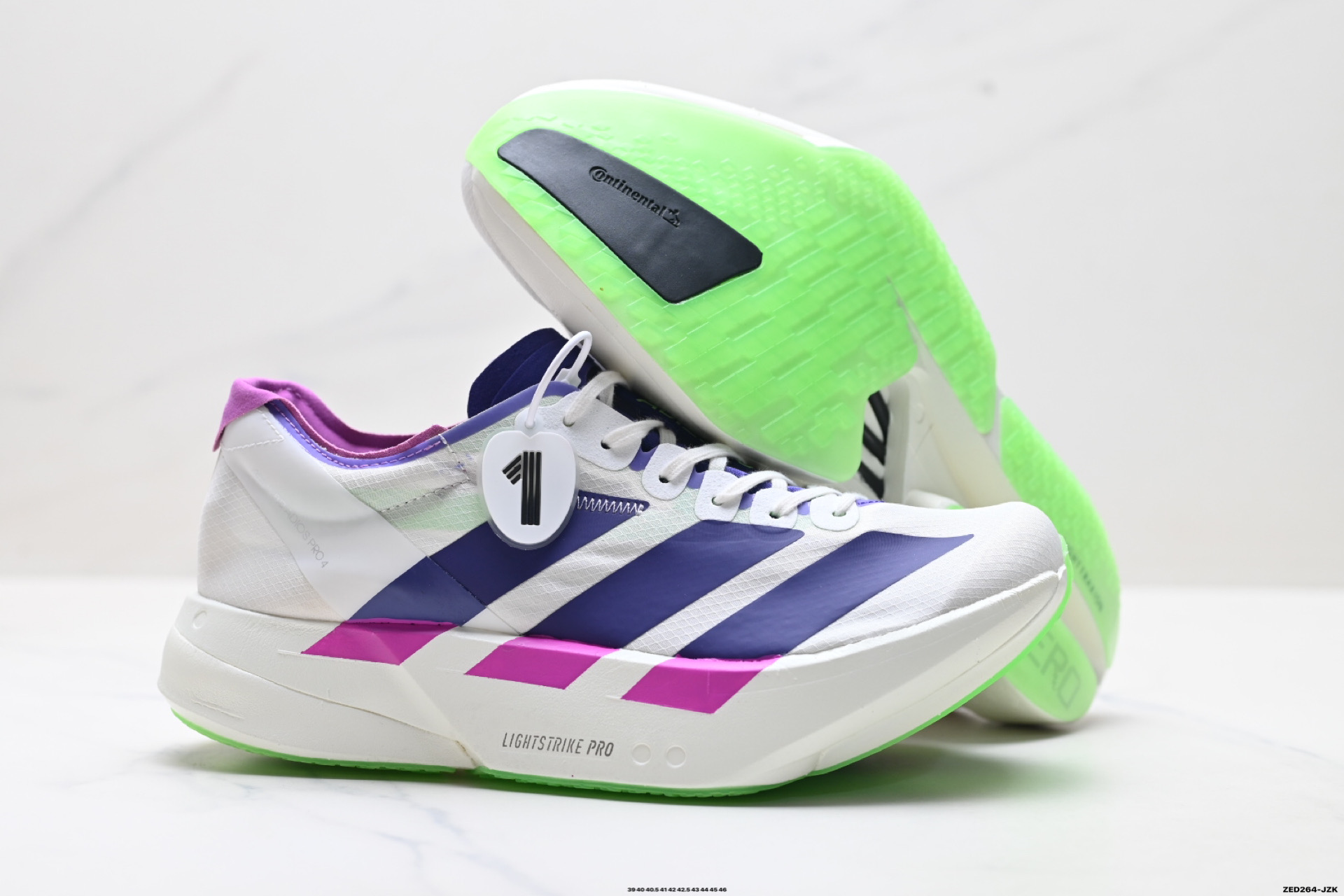 Adidas Adizero Adios Pro 4 阿迪达斯 舒适百搭防滑耐磨 低帮 休闲跑步鞋 JR1656