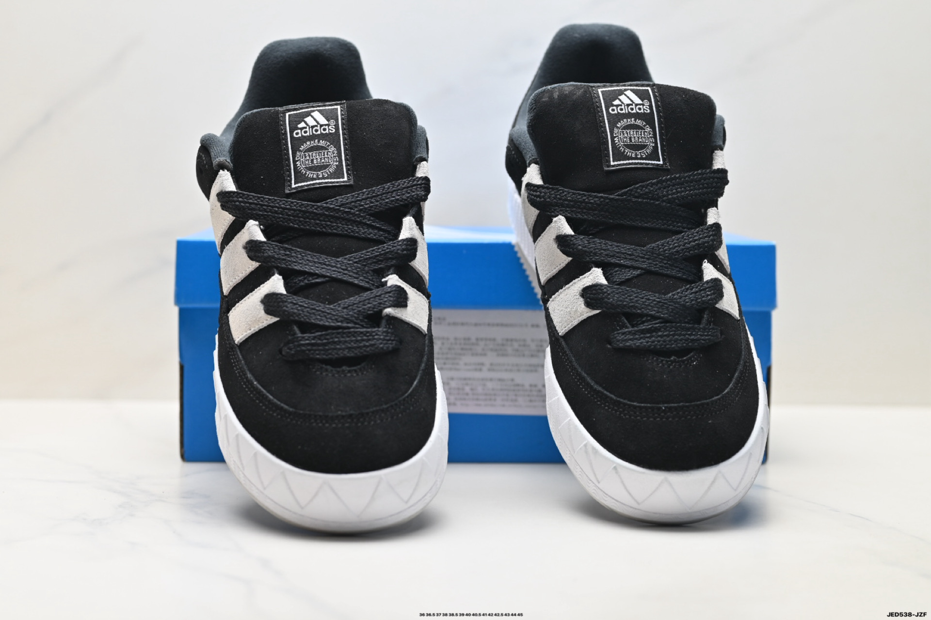 Adidas Adimatic Low 马蒂奇系列低帮 复古鲨鱼面包鞋运动休闲滑板板鞋 lD8265