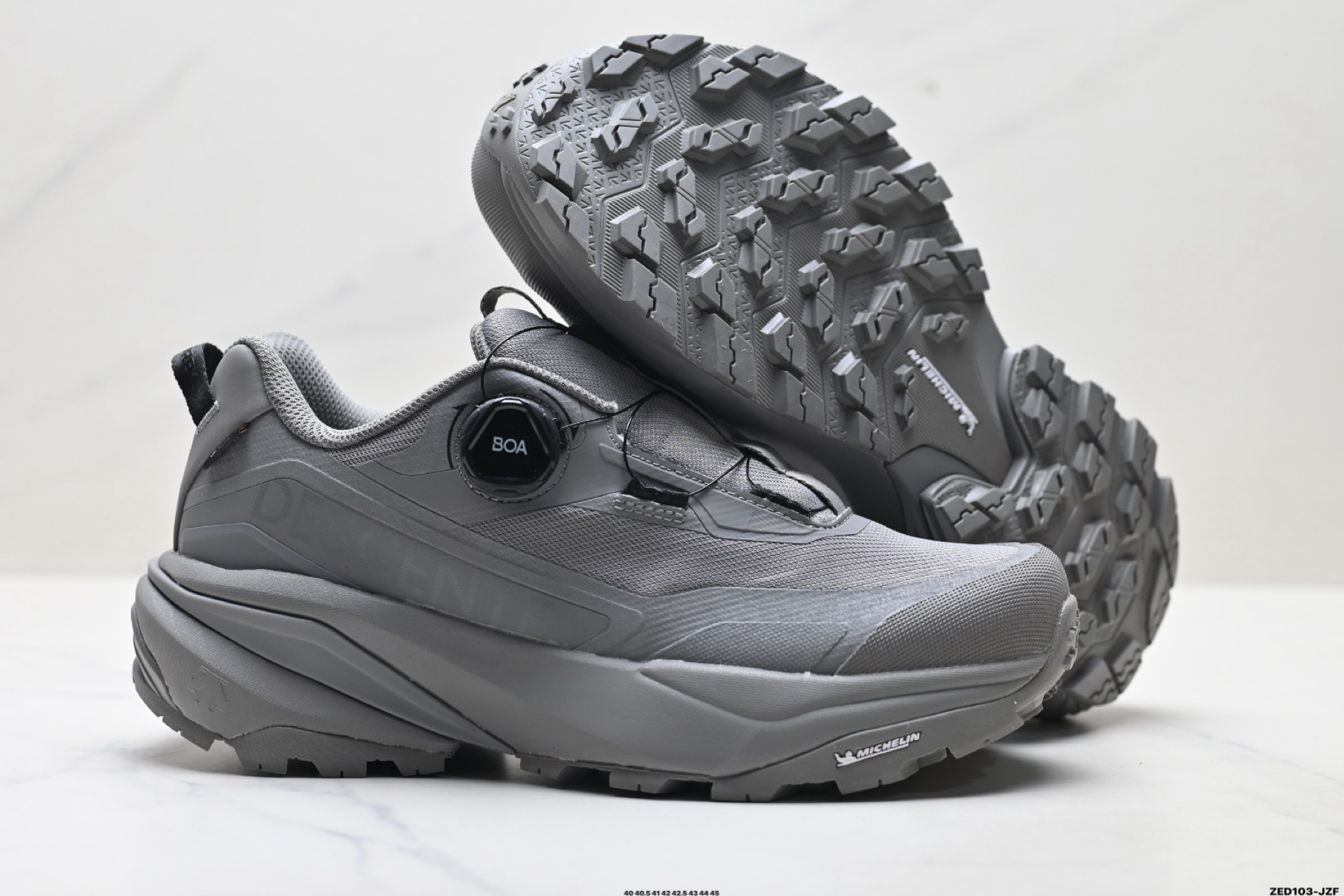 迪桑特DESCENTE SKI STYLE系列 GORE-TEX 舒适 耐磨防水 低帮 徒步鞋男女款 D5131SSN38