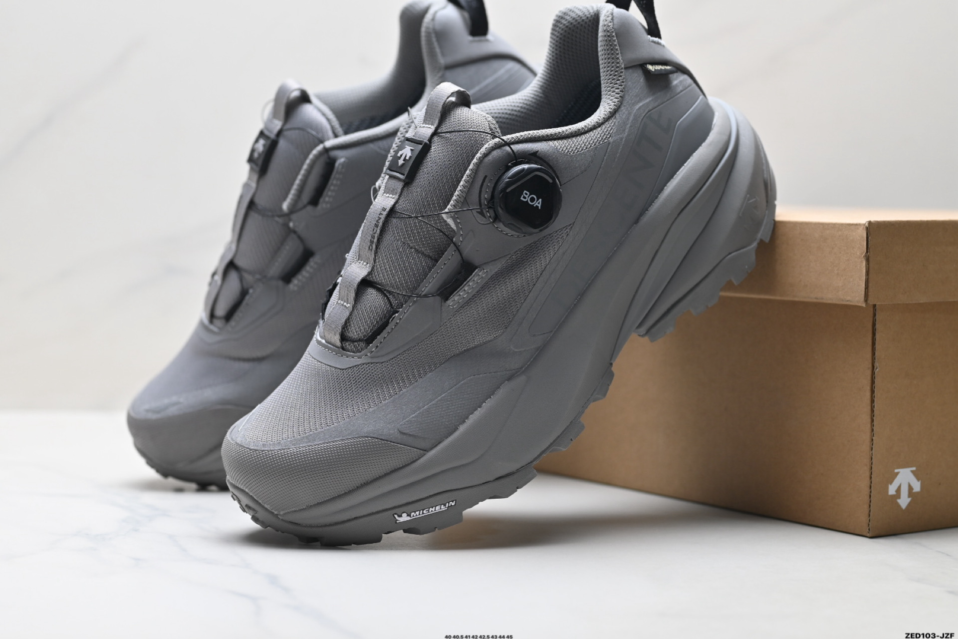 迪桑特DESCENTE SKI STYLE系列 GORE-TEX 舒适 耐磨防水 低帮 徒步鞋男女款 D5131SSN38