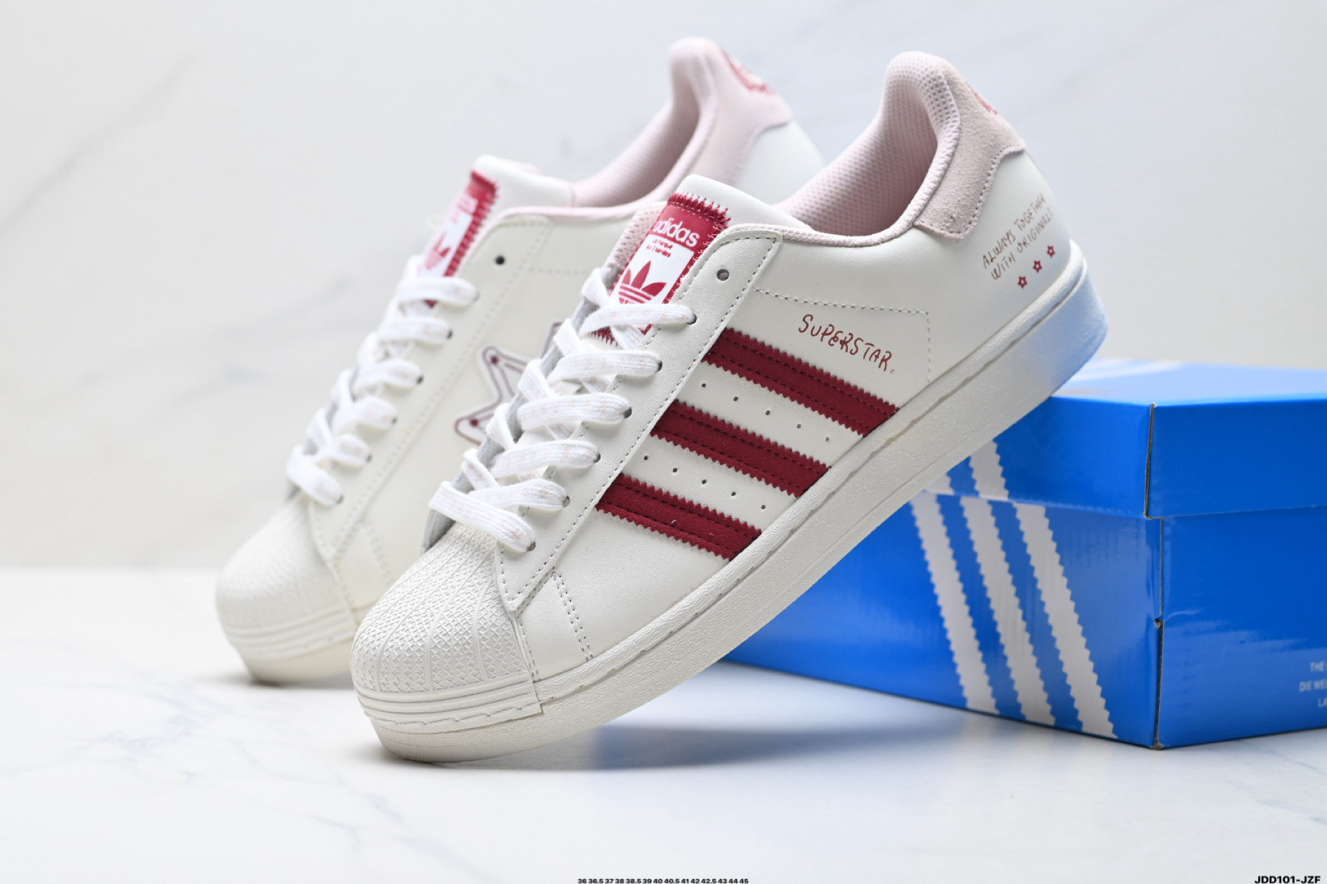 Adidas Originals Superstar贝壳头系列 阿迪达斯 低帮经典百搭休闲运动板鞋 IG3853