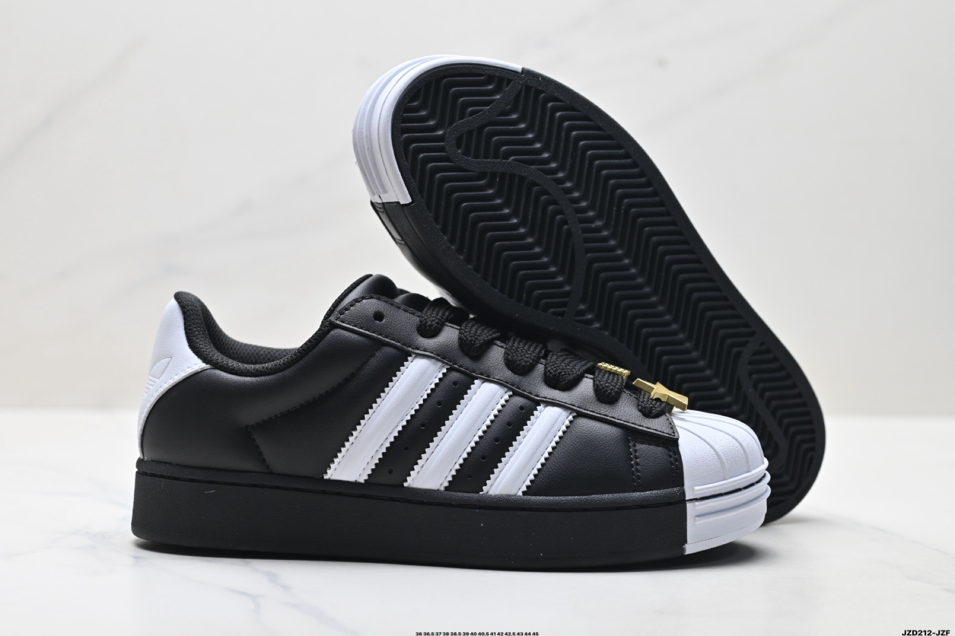 Adidas Originals Superstar贝壳头系列 阿迪达斯 低帮经典百搭休闲运动板鞋 JR7444