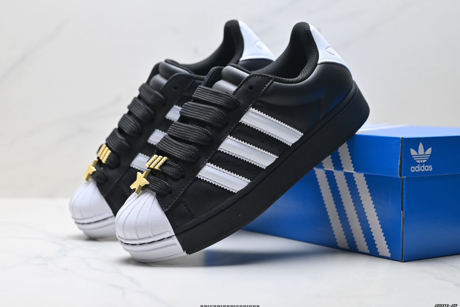 Adidas Originals Superstar贝壳头系列 阿迪达斯 低帮经典百搭休闲运动板鞋 JR7444