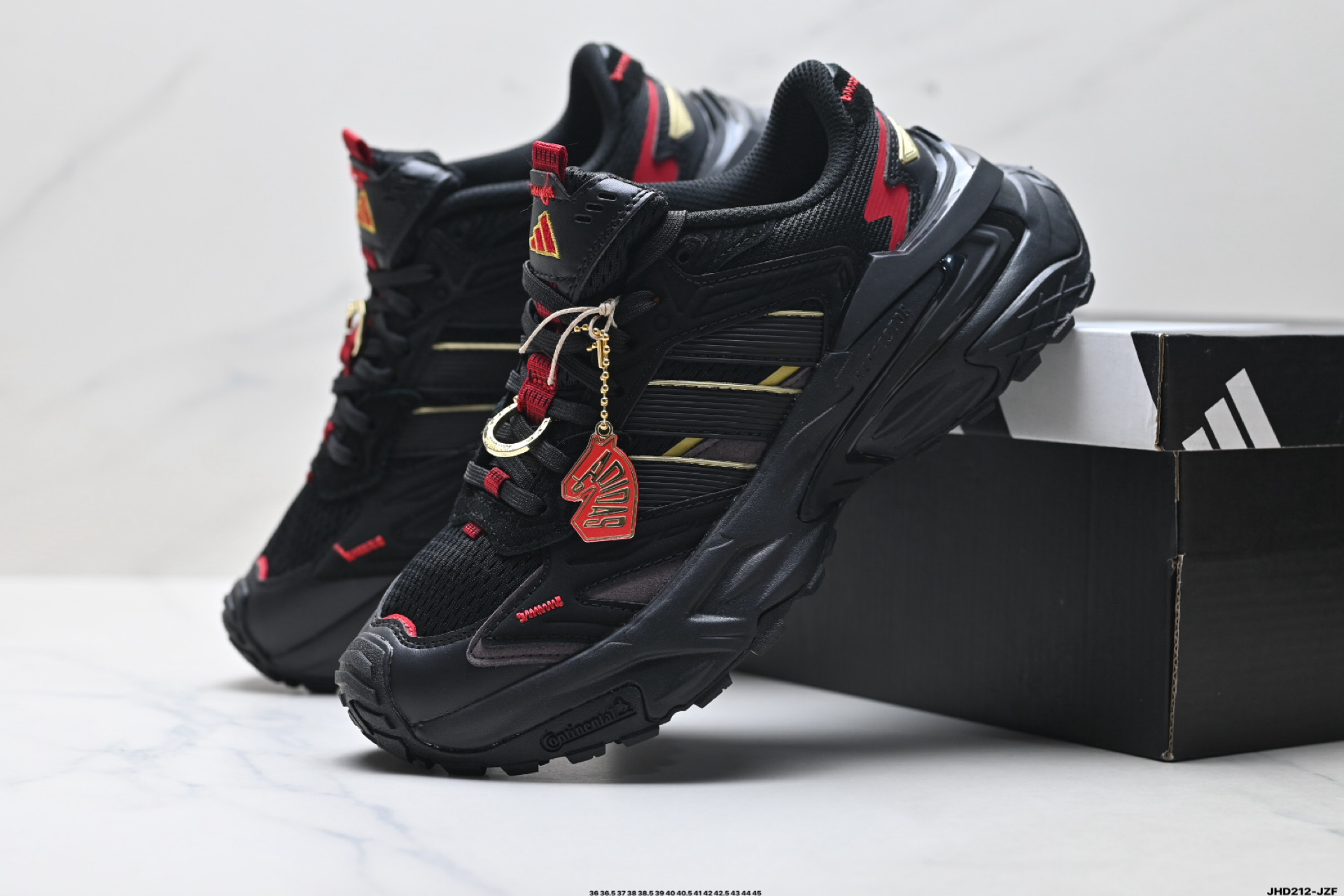 Adidas XLG STORM EDGE 马年限定 CNY新年款 阿迪达斯 舒适 防滑 老爹鞋 KI1855