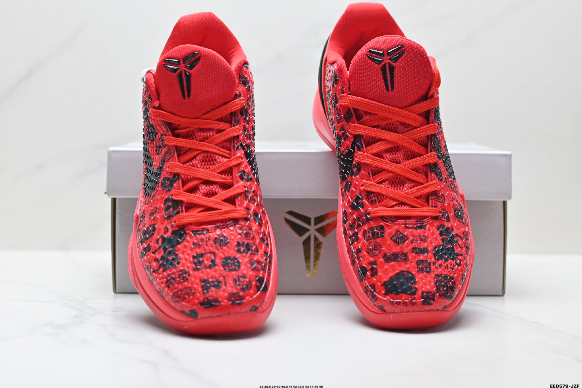 纯原Nike Zoom Kobe VI 马年限定 CNY新年款 耐克 科比6代系列 低帮复刻实战运动低帮文化篮球鞋 CW2190-038
