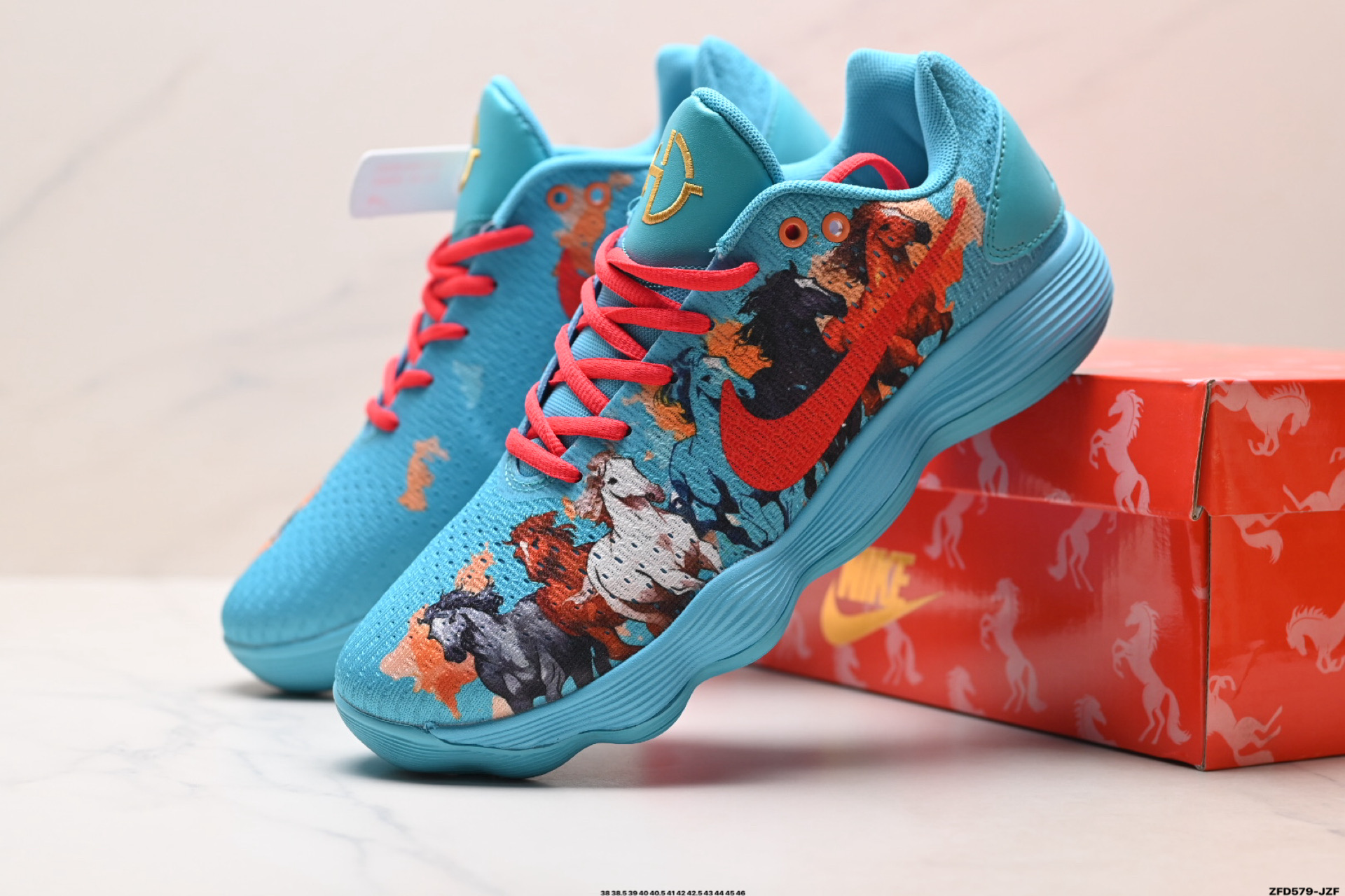 纯原Nike Hyperdunk 2017 Low 马年限定 CNY新年款 耐克 低帮 缓震 实战篮球鞋 897637-016