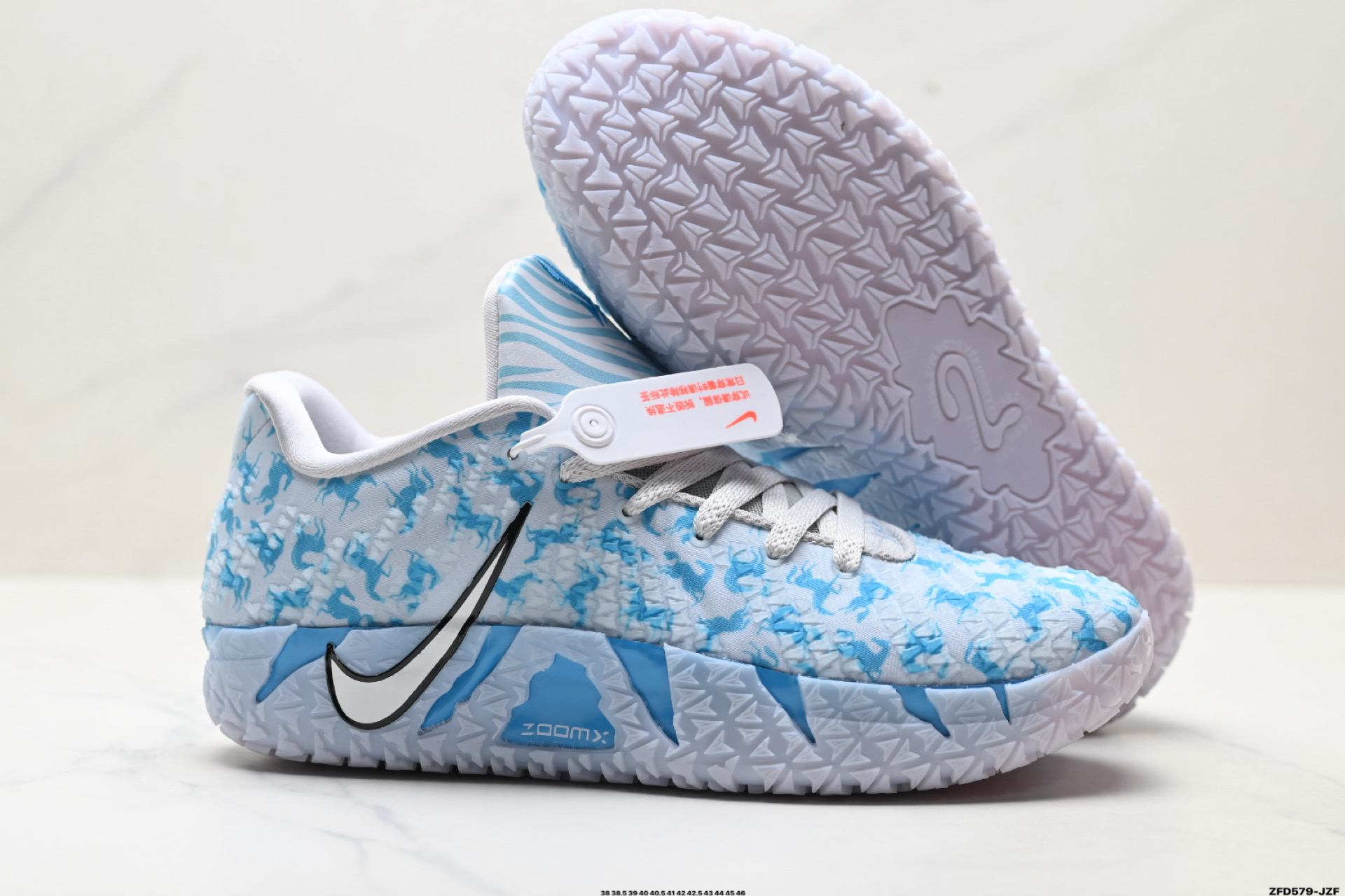 纯原Nike JA 3 莫兰特3代 马年限定 CNY新年款 耐克时尚百搭 耐磨透气 低帮篮球鞋 HF2794-002