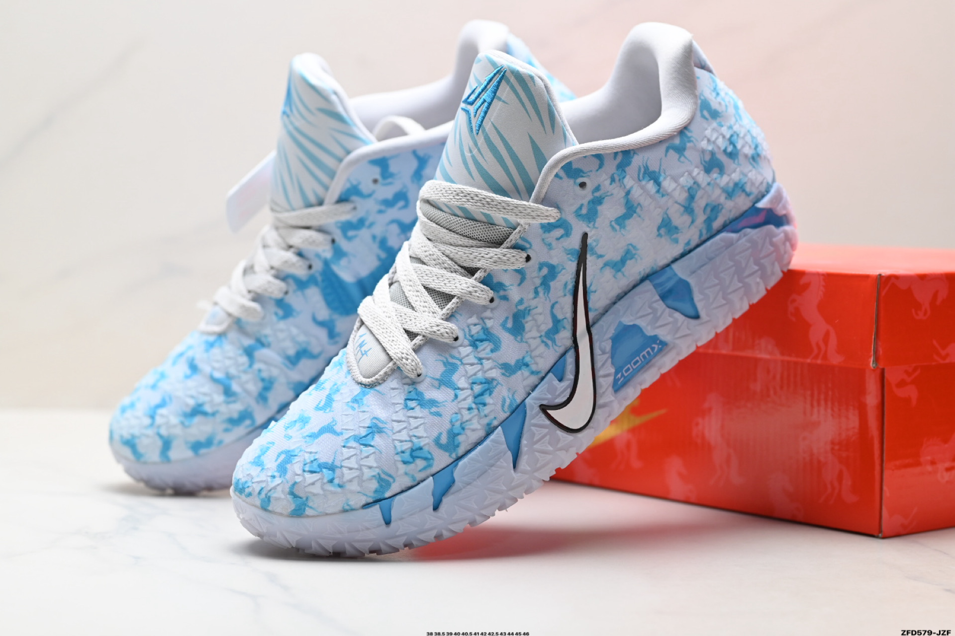 纯原Nike JA 3 莫兰特3代 马年限定 CNY新年款 耐克时尚百搭 耐磨透气 低帮篮球鞋 HF2794-002