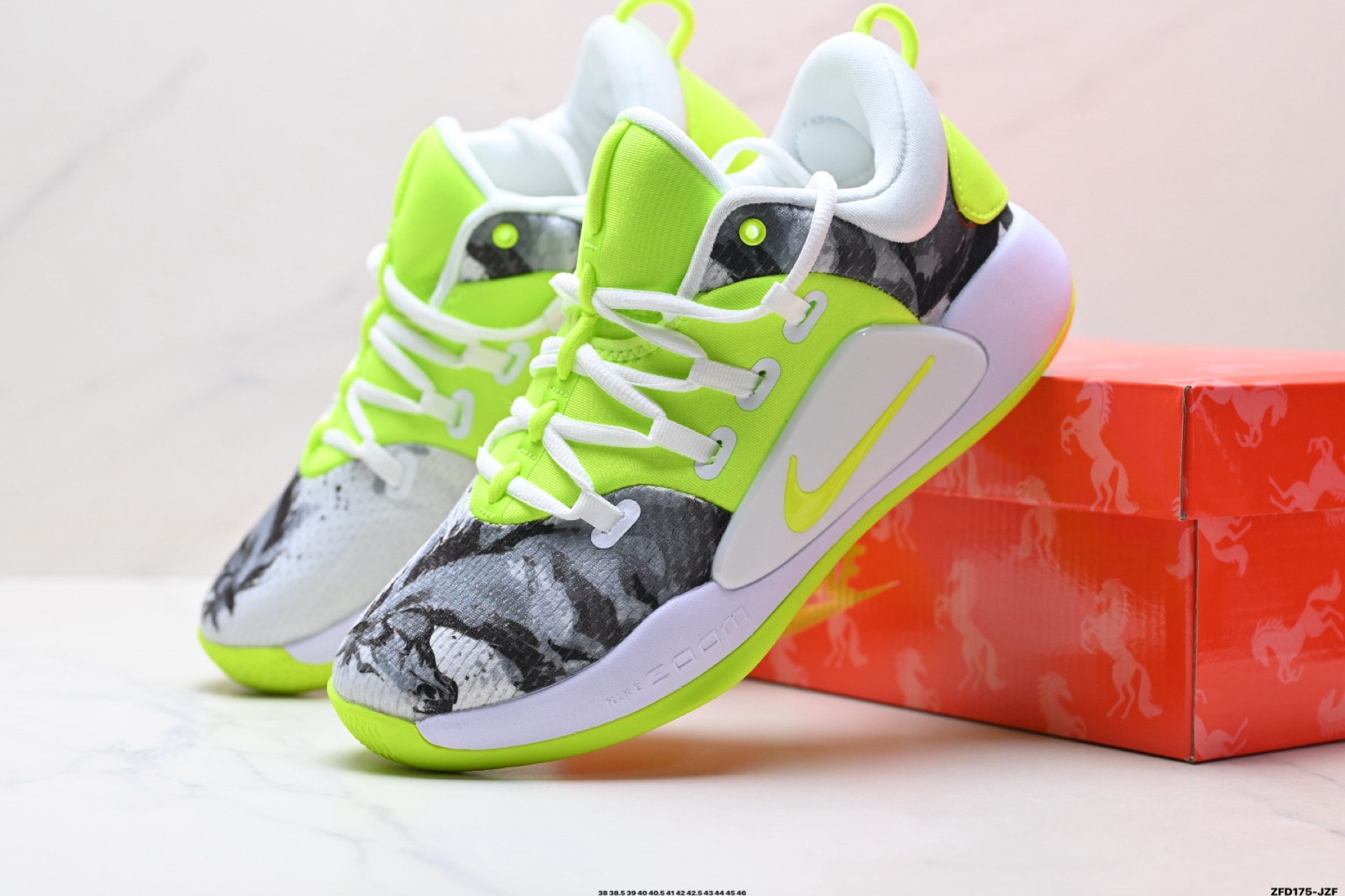 纯原Nike Hyperdunk X Low 马年限定 CNY新年款 耐克 低帮 缓震 实战篮球鞋 AR0465-008