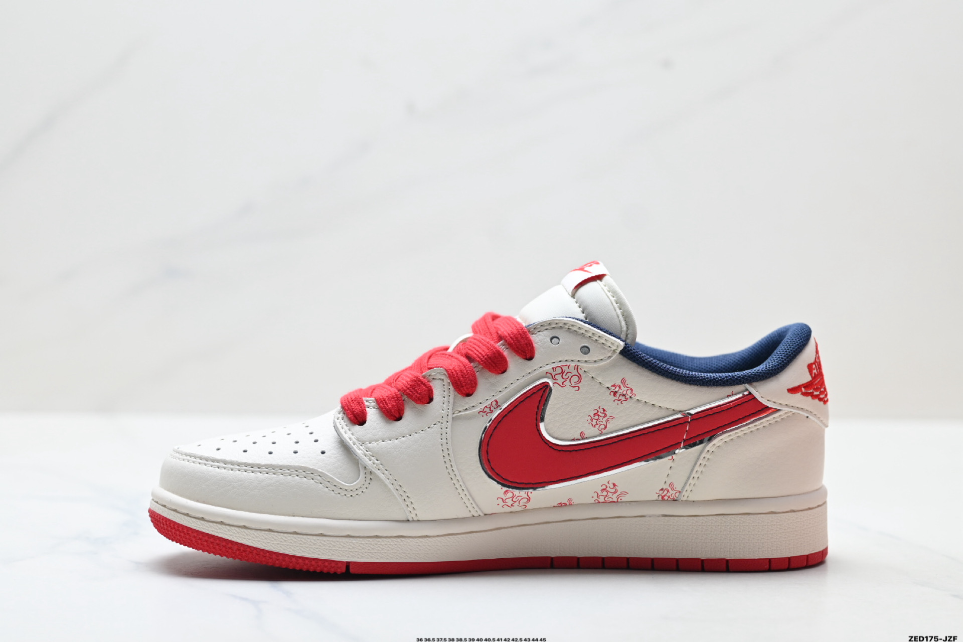 Nike Air Jordan 1 x Travis Scott AJ1倒勾 乔一倒钩 ‘DIY’定制 耐克 低帮文化篮球鞋 CX5050-Y67