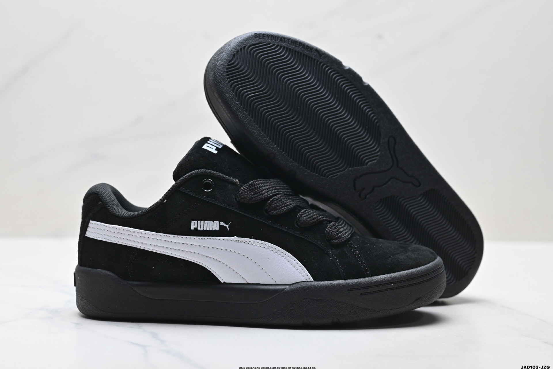 Puma Park Lifestyle 彪马 低帮 蕾哈娜联名面包鞋 复古休闲板鞋 400707-25