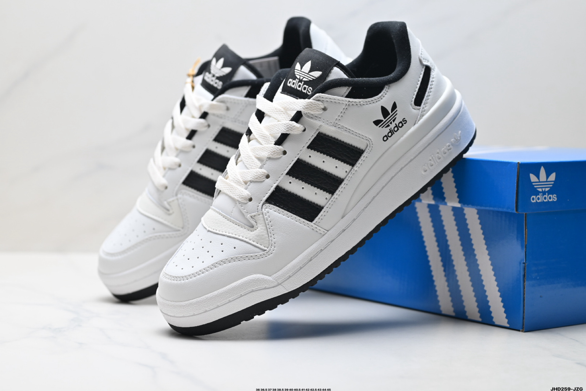 Adidas Forum Low CL 阿迪达斯 三叶草 经典复古 低帮运动休闲鞋 IH7830