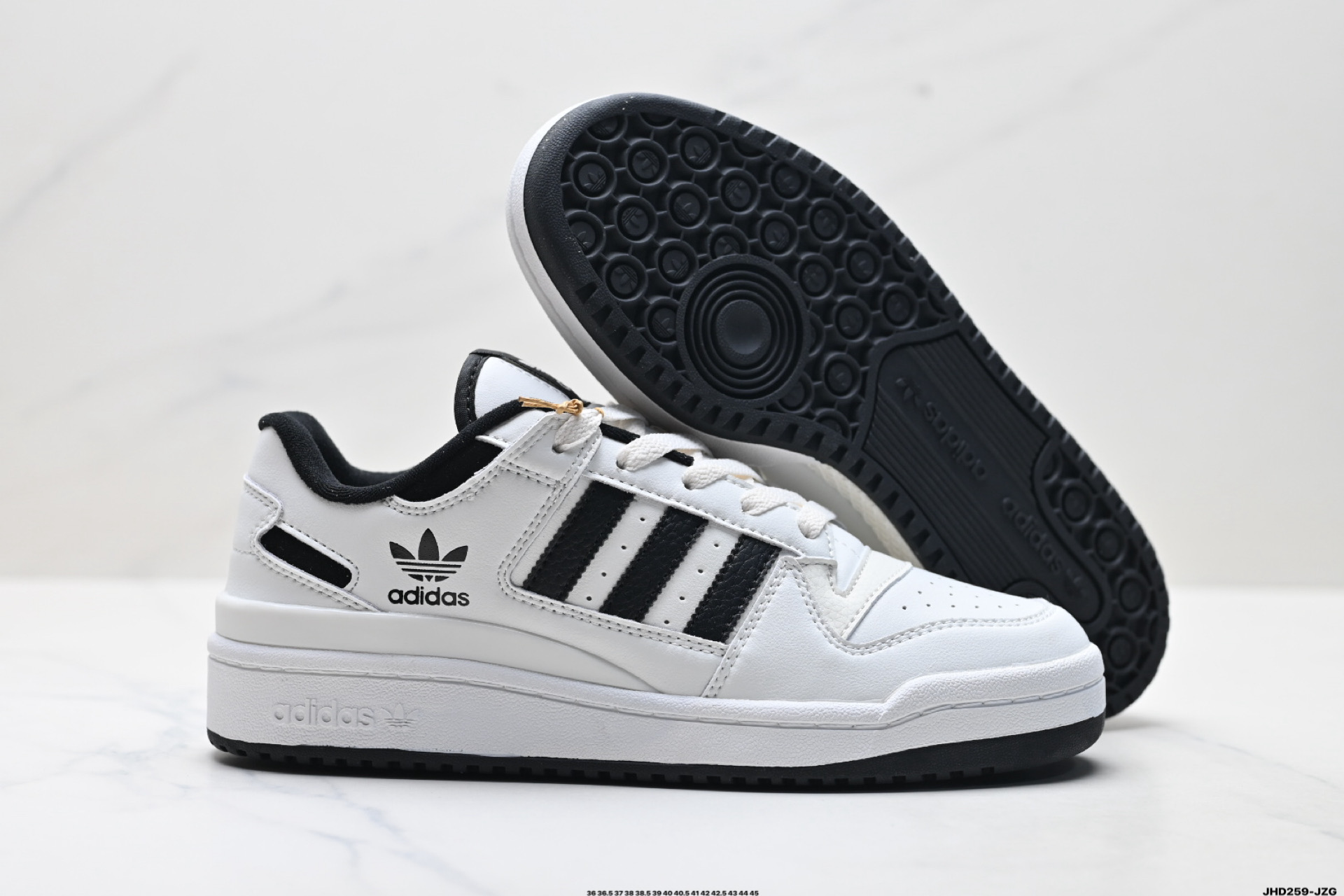 Adidas Forum Low CL 阿迪达斯 三叶草 经典复古 低帮运动休闲鞋 IH7830