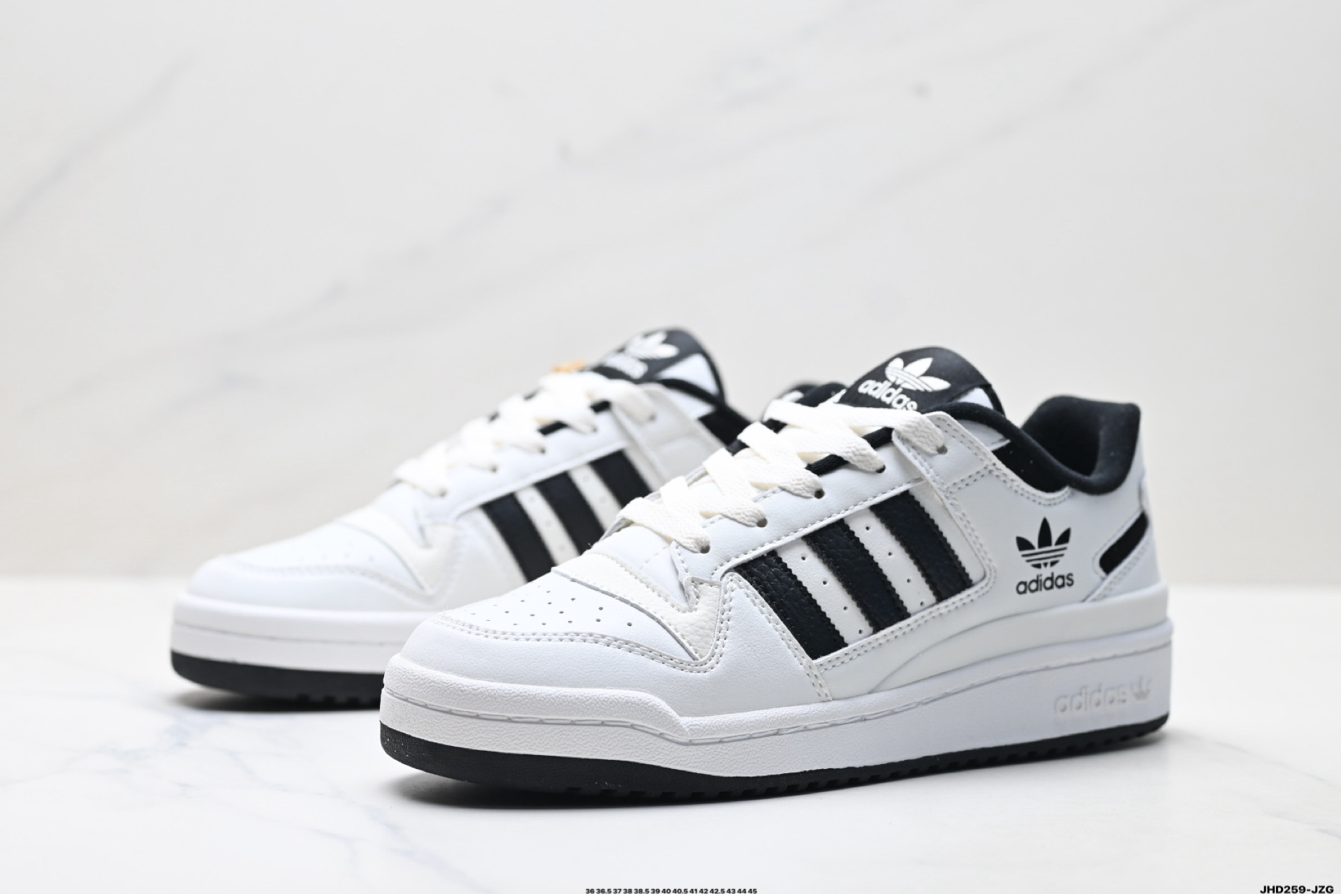 Adidas Forum Low CL 阿迪达斯 三叶草 经典复古 低帮运动休闲鞋 IH7830