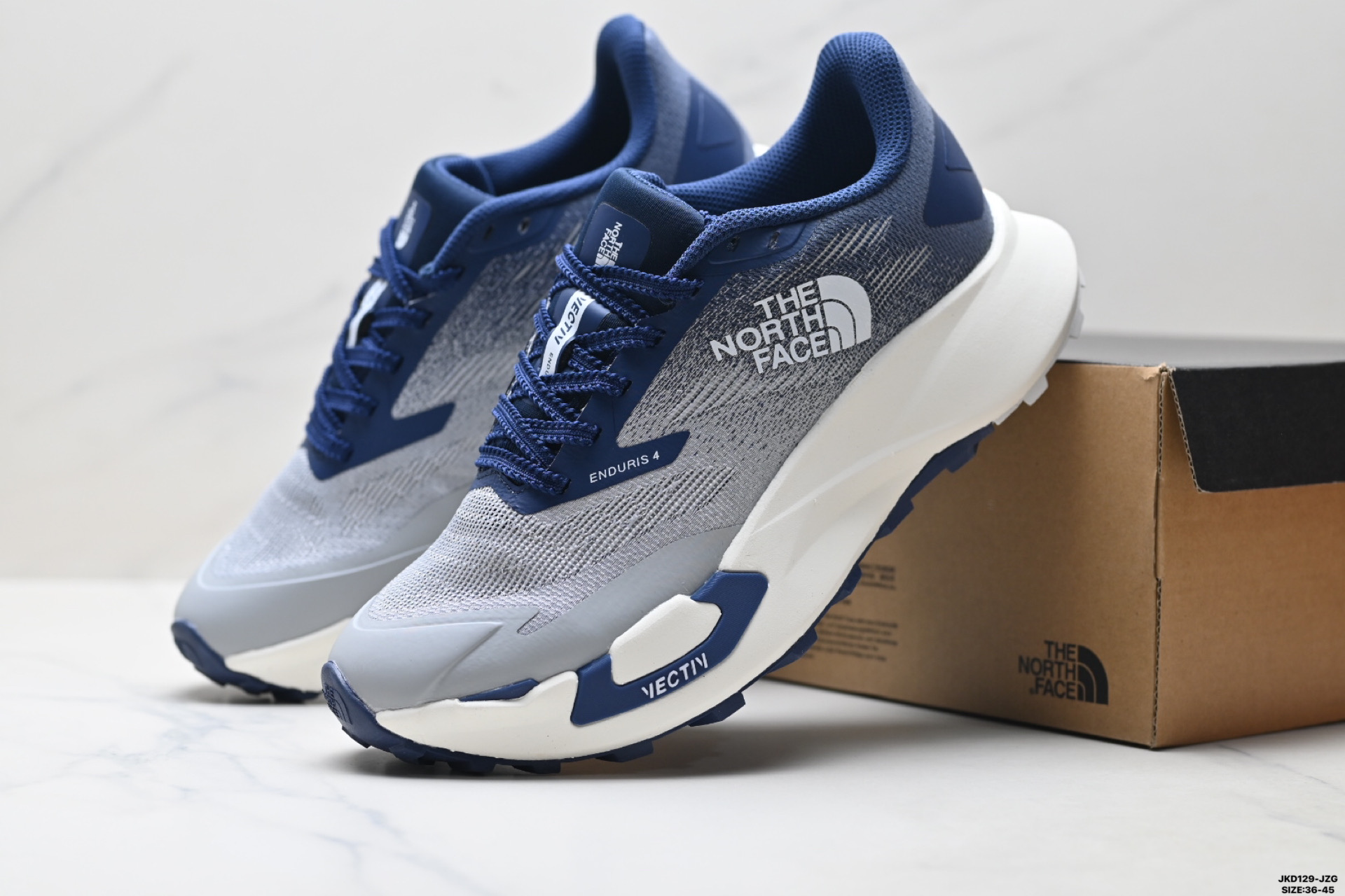 北面THE NORTH FACE VECTIV ENDURIS 4 柔软舒适防滑耐磨 低帮 NFOABAEP-EZI