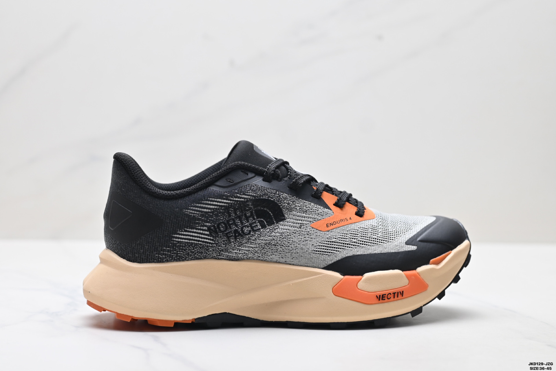 北面THE NORTH FACE VECTIV ENDURIS 4 柔软舒适防滑耐磨 低帮 NFOABAEP-EZI