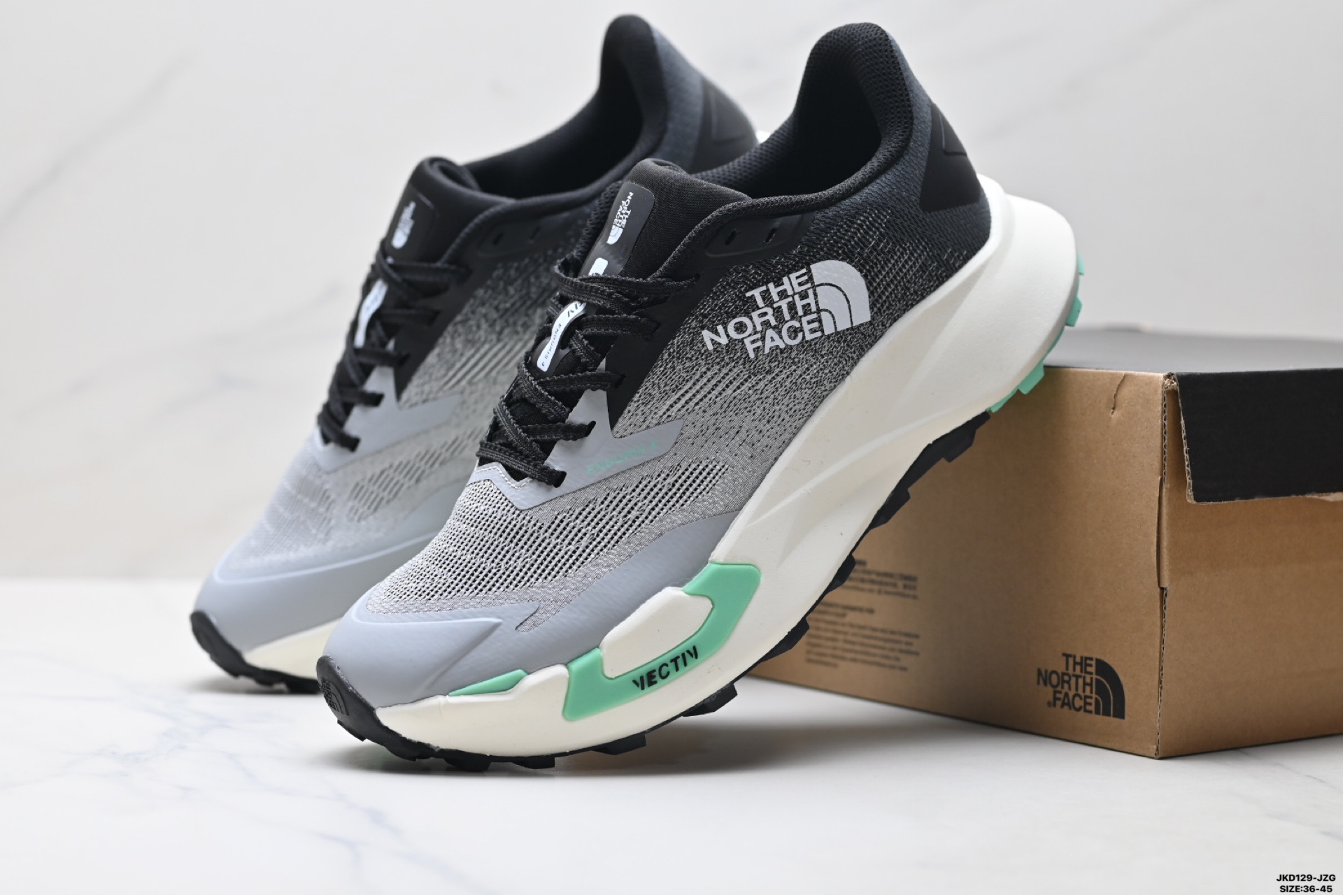 北面THE NORTH FACE VECTIV ENDURIS 4 柔软舒适防滑耐磨 低帮 NFOABAEP-EZI